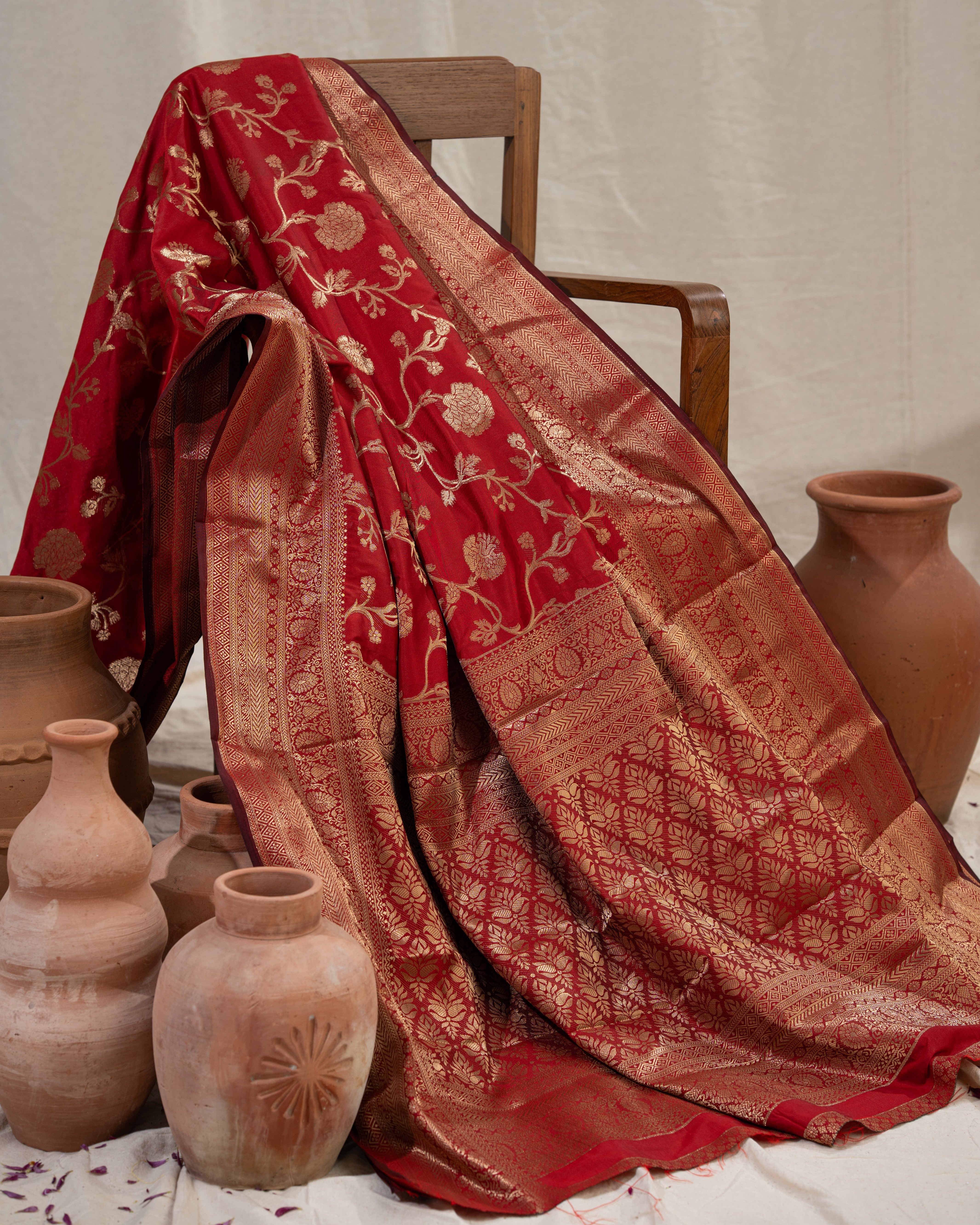 Pure Soft Katan Silk Sarees Online