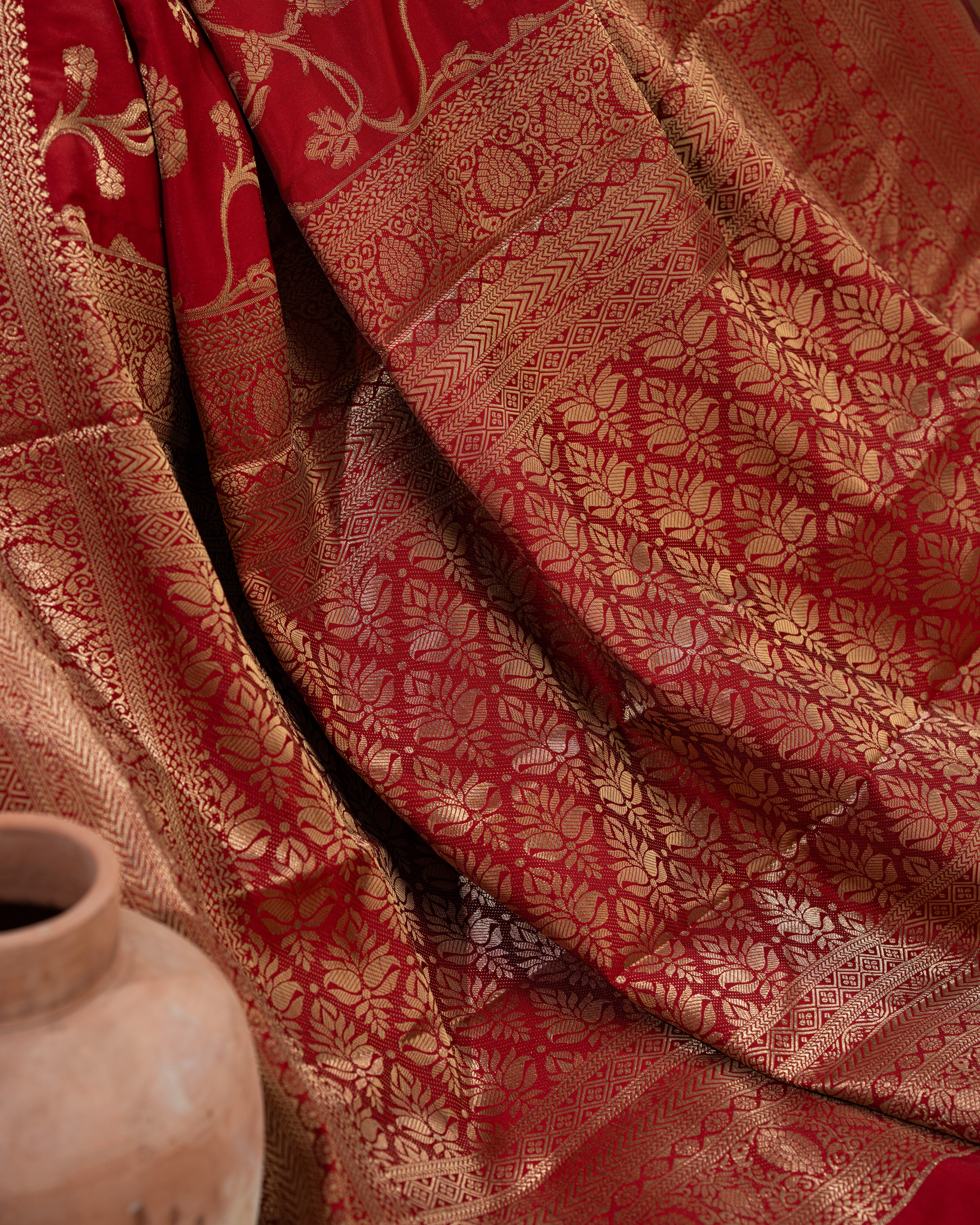 Pure Soft Katan Silk Sarees Online