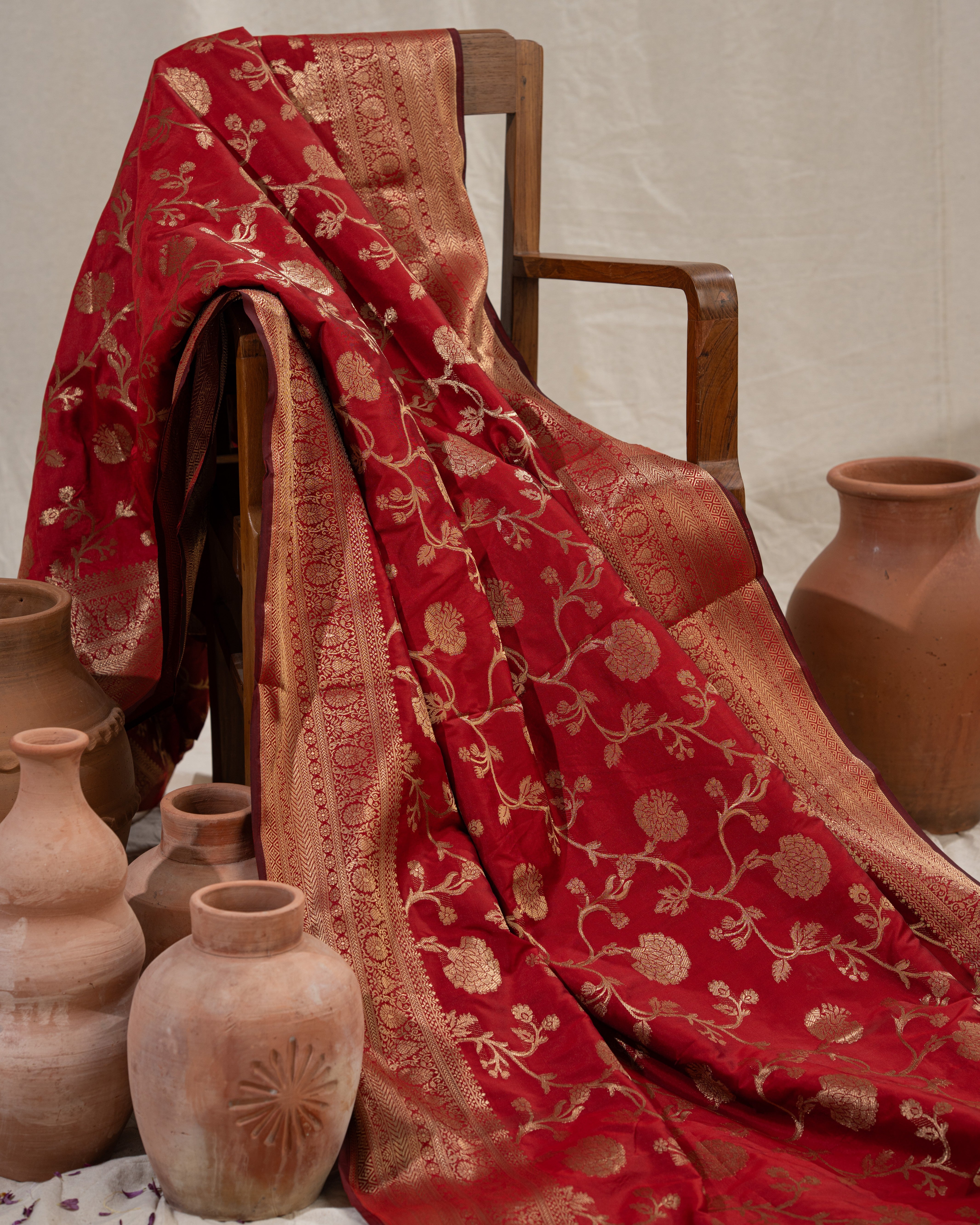 Pure Soft Katan Silk Sarees Online