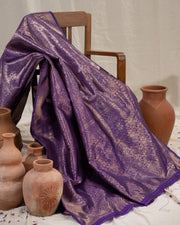 Brocade Soft Silk Saree in Beautiful Solid Colours