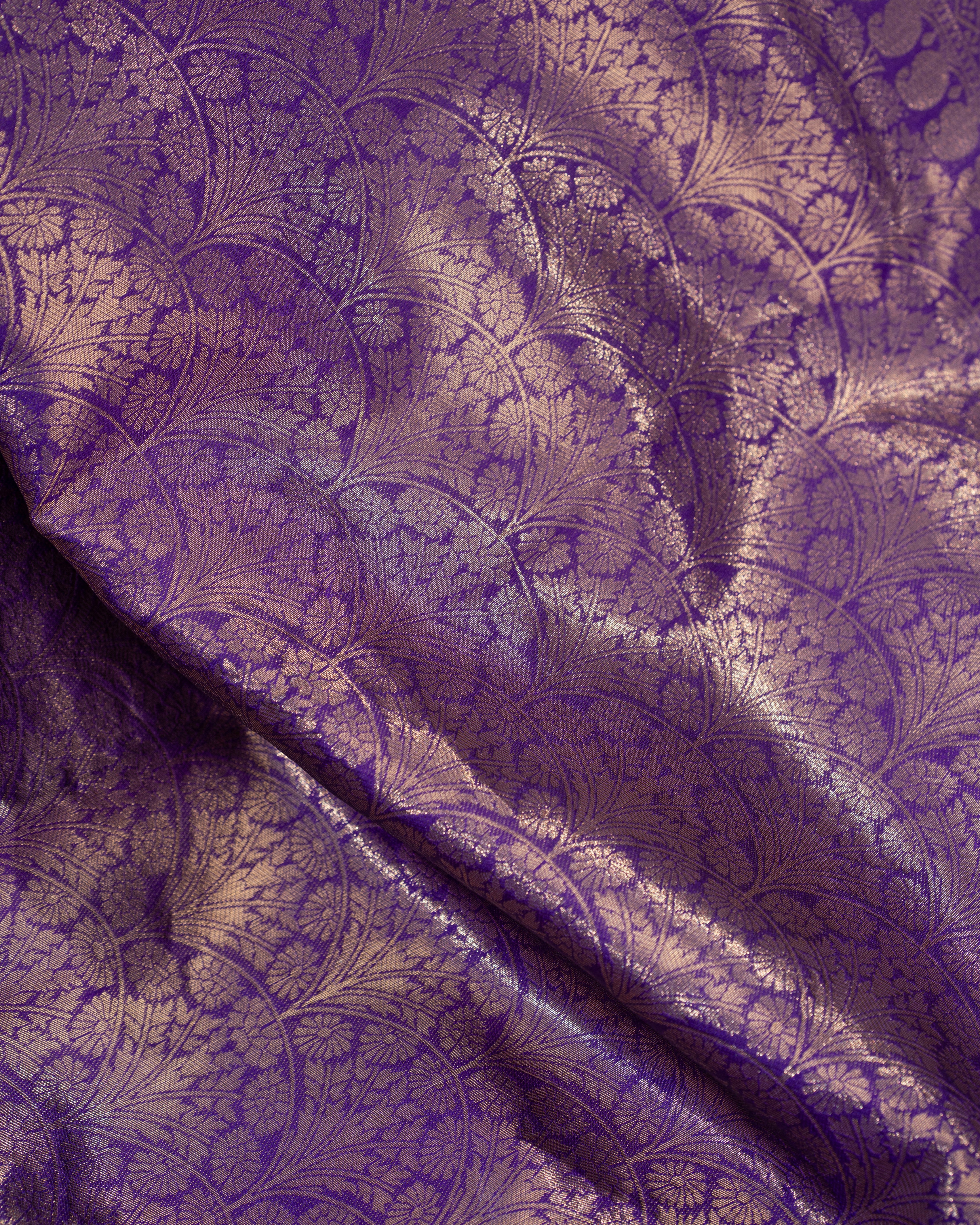 Brocade Soft Silk Saree in Beautiful Solid Colours