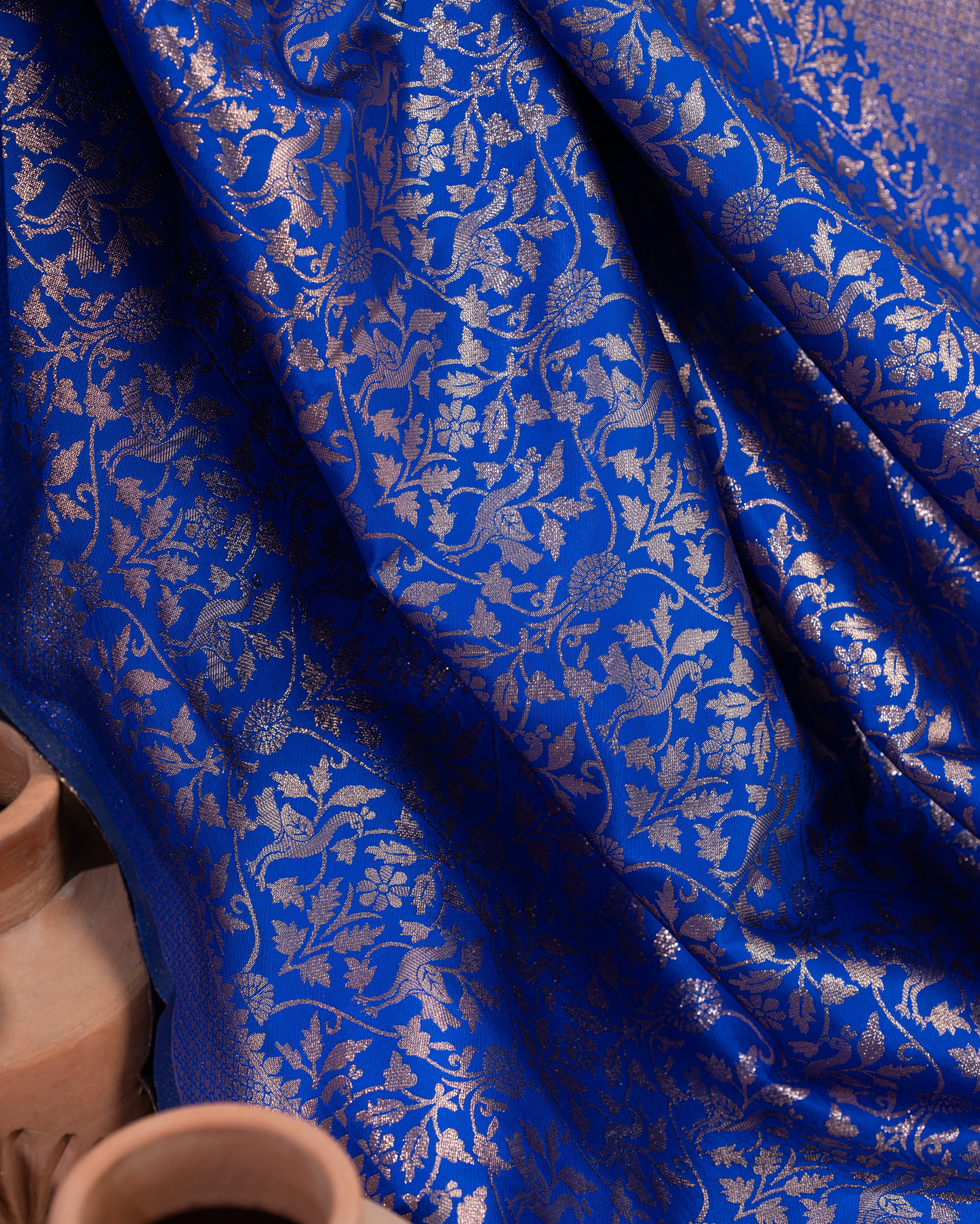 Premium Brocket Silk Sarees Online