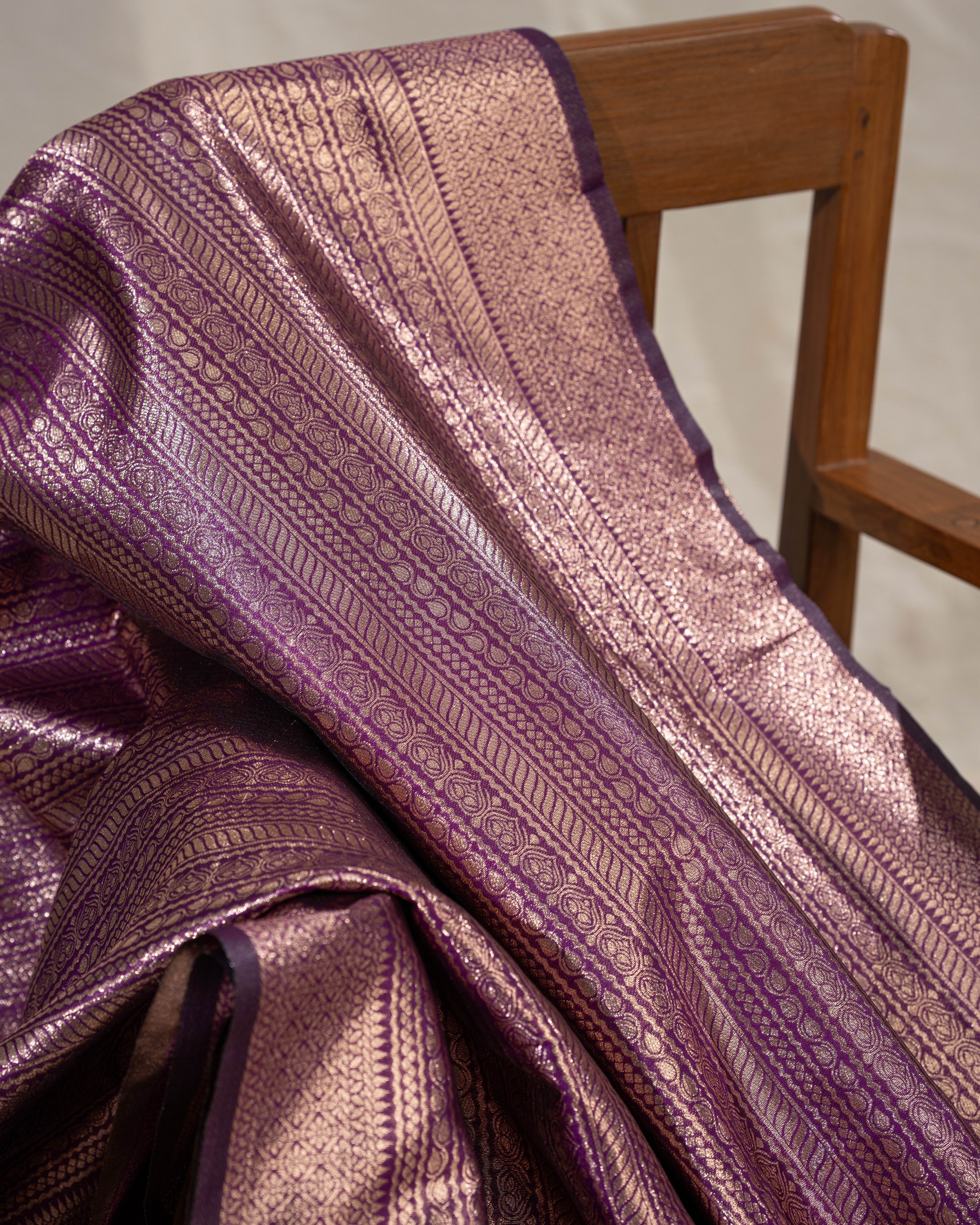 Elegant Solid Color Soft Silk Sarees with Rich Brocade Borders
