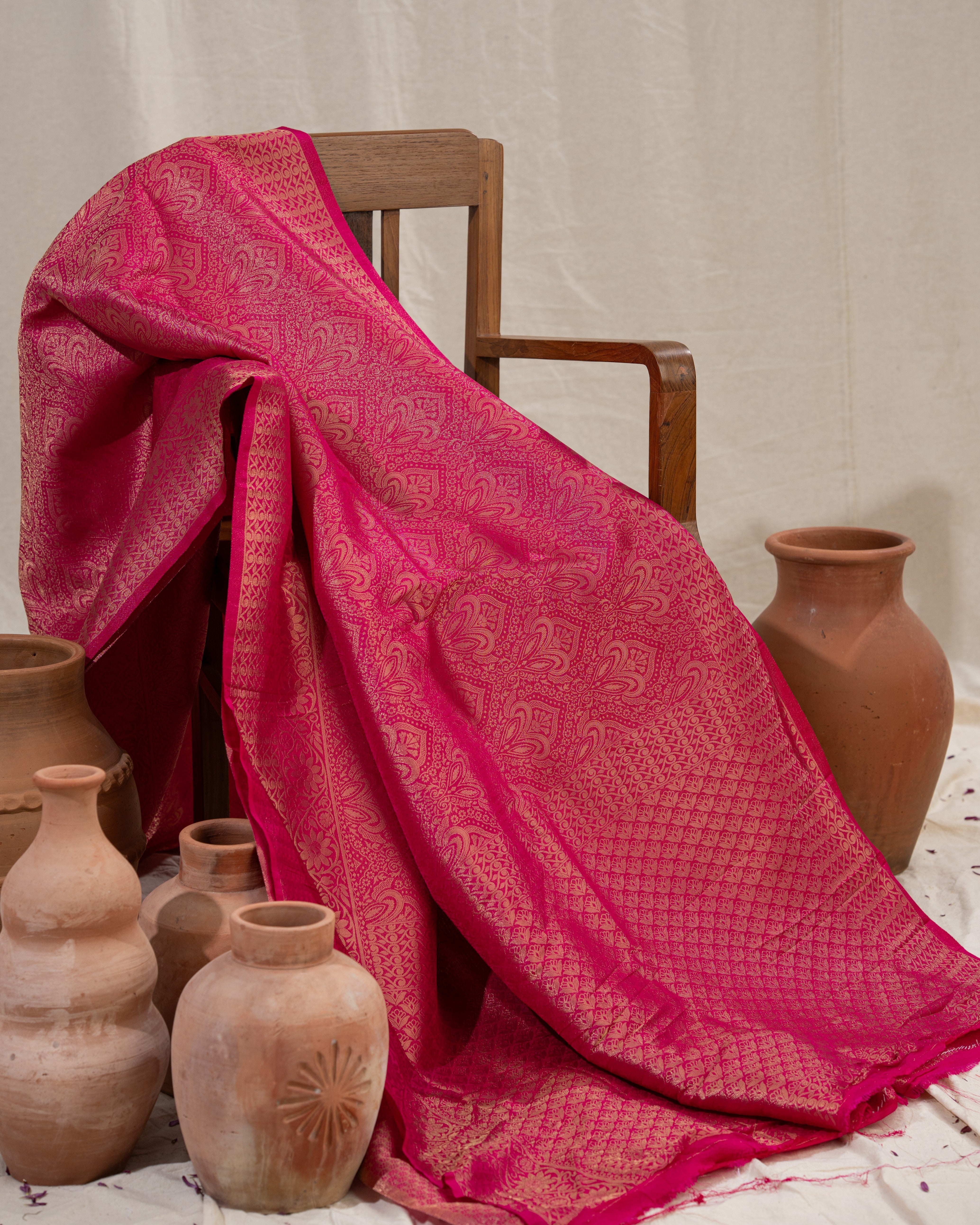 Buy Brocket Soft Silk Sarees at Best Price