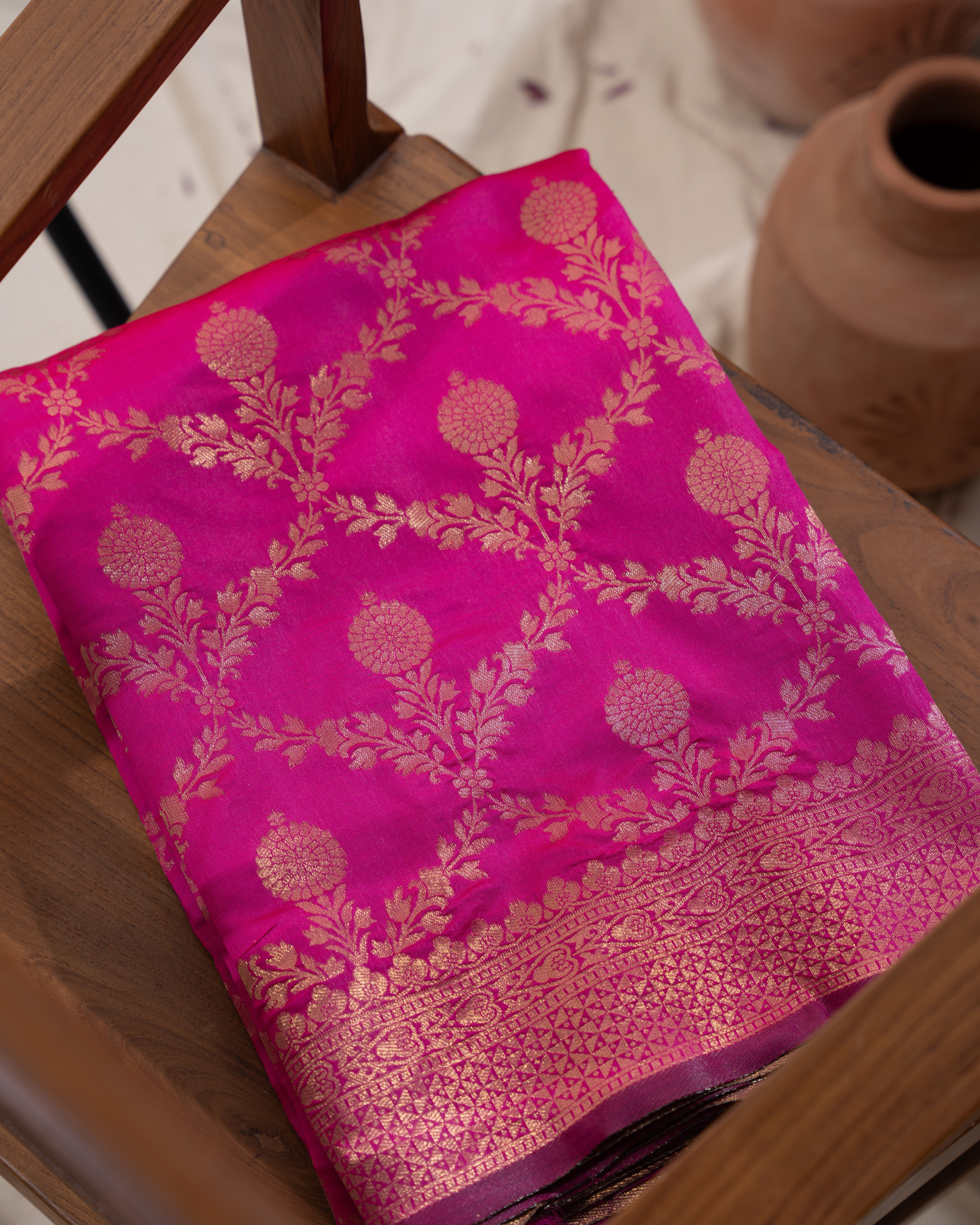 Elegant Plain Silk Sarees for Weddings & Festivals