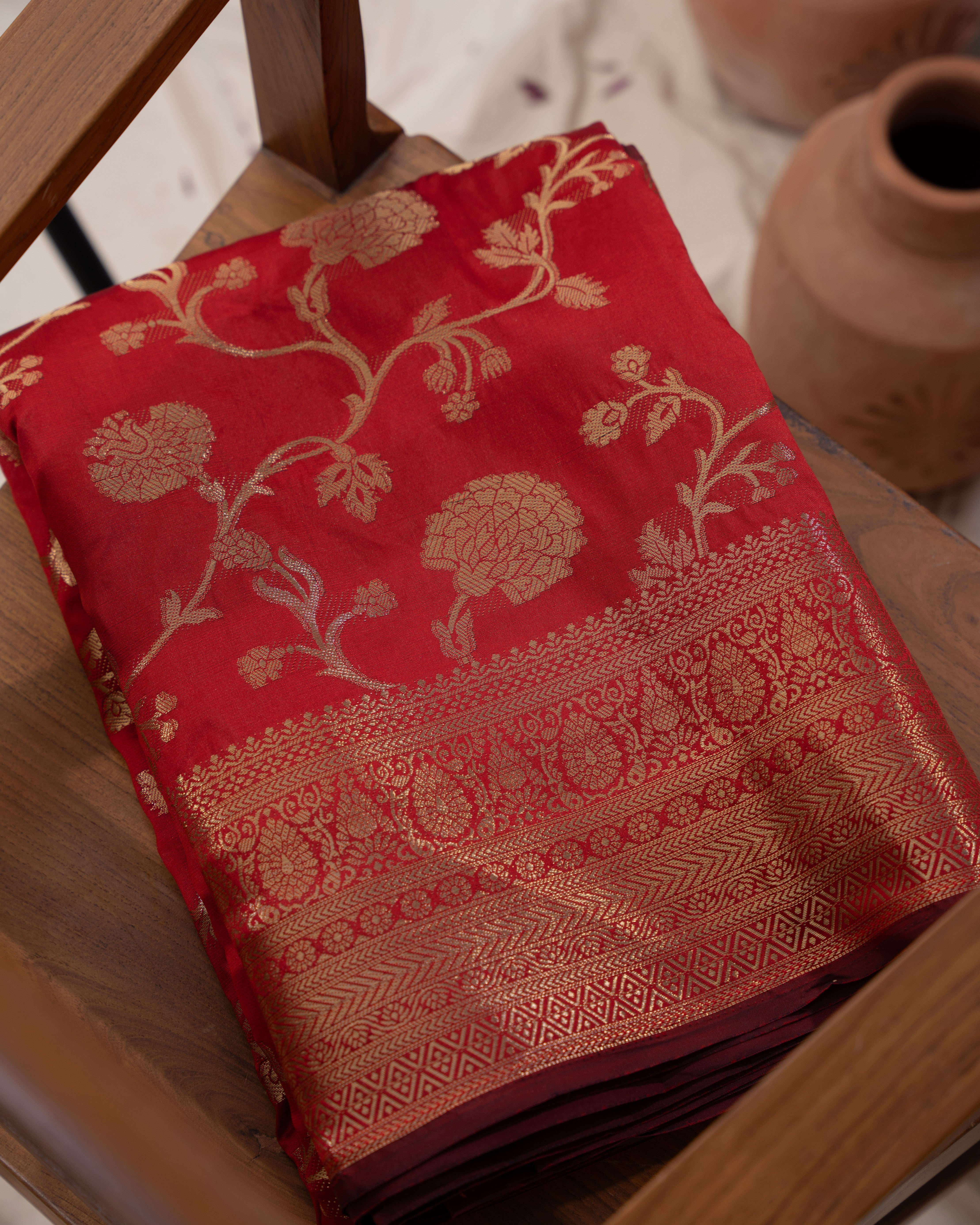 Pure Soft Katan Silk Sarees Online