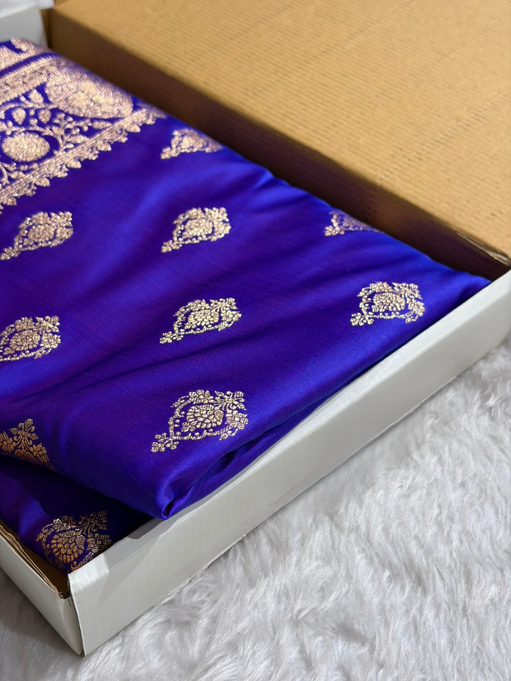 Mysorepattu Premium Satin Katan Silk Saree for Women | Jacquard Loom Woven Designer Saree