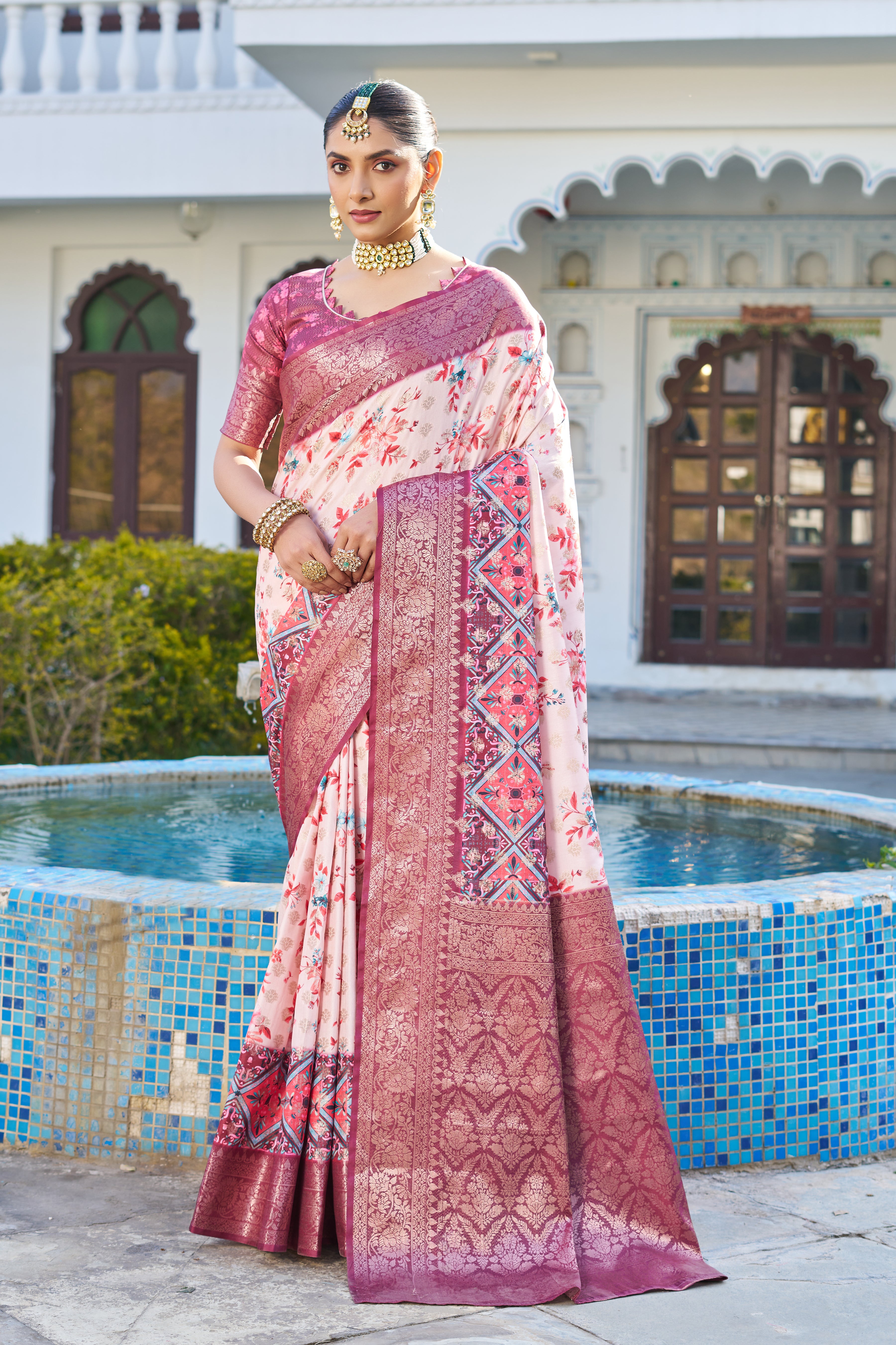 Pixel Perfection in Digital Prints on Flowing Muslin