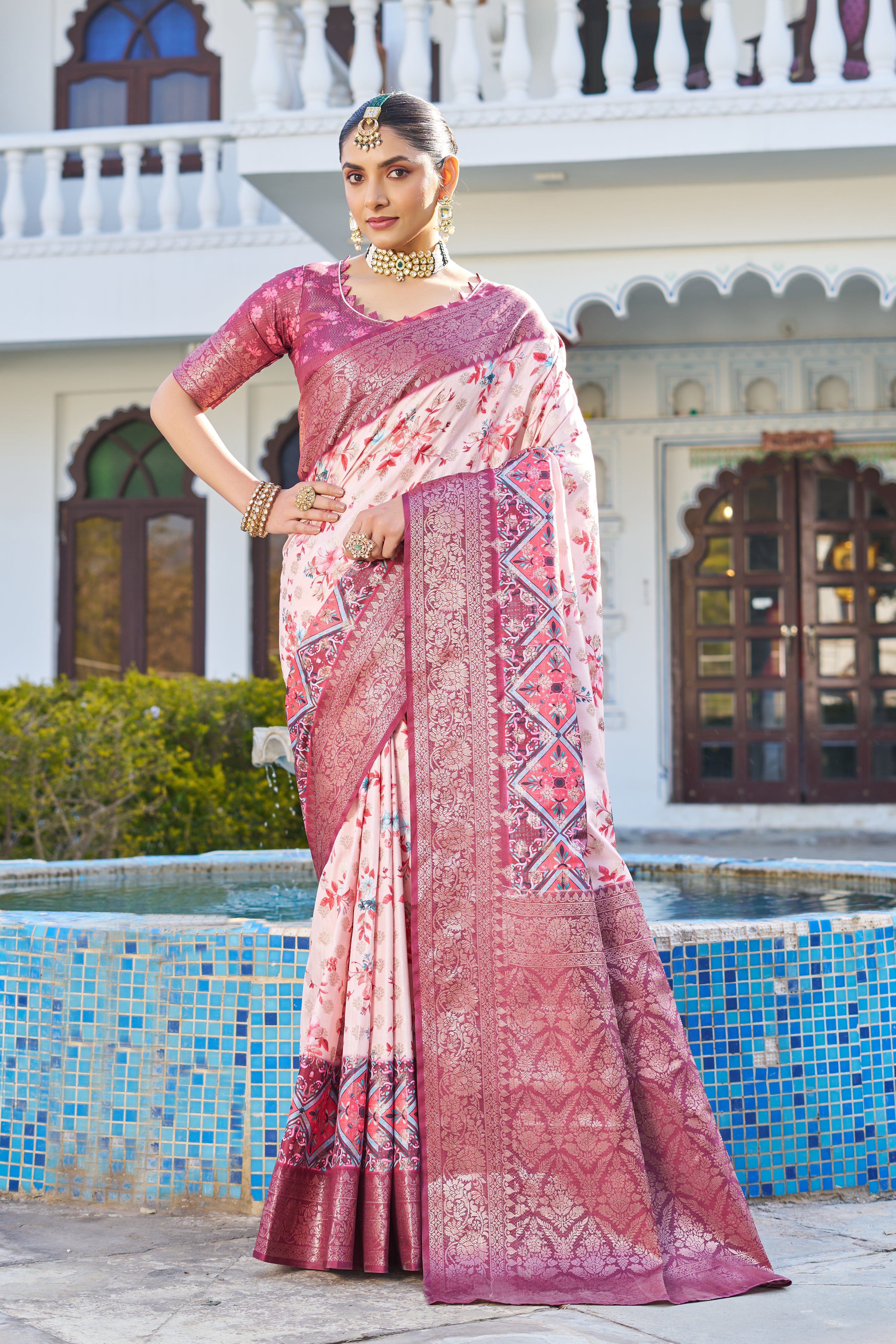 Pixel Perfection in Digital Prints on Flowing Muslin