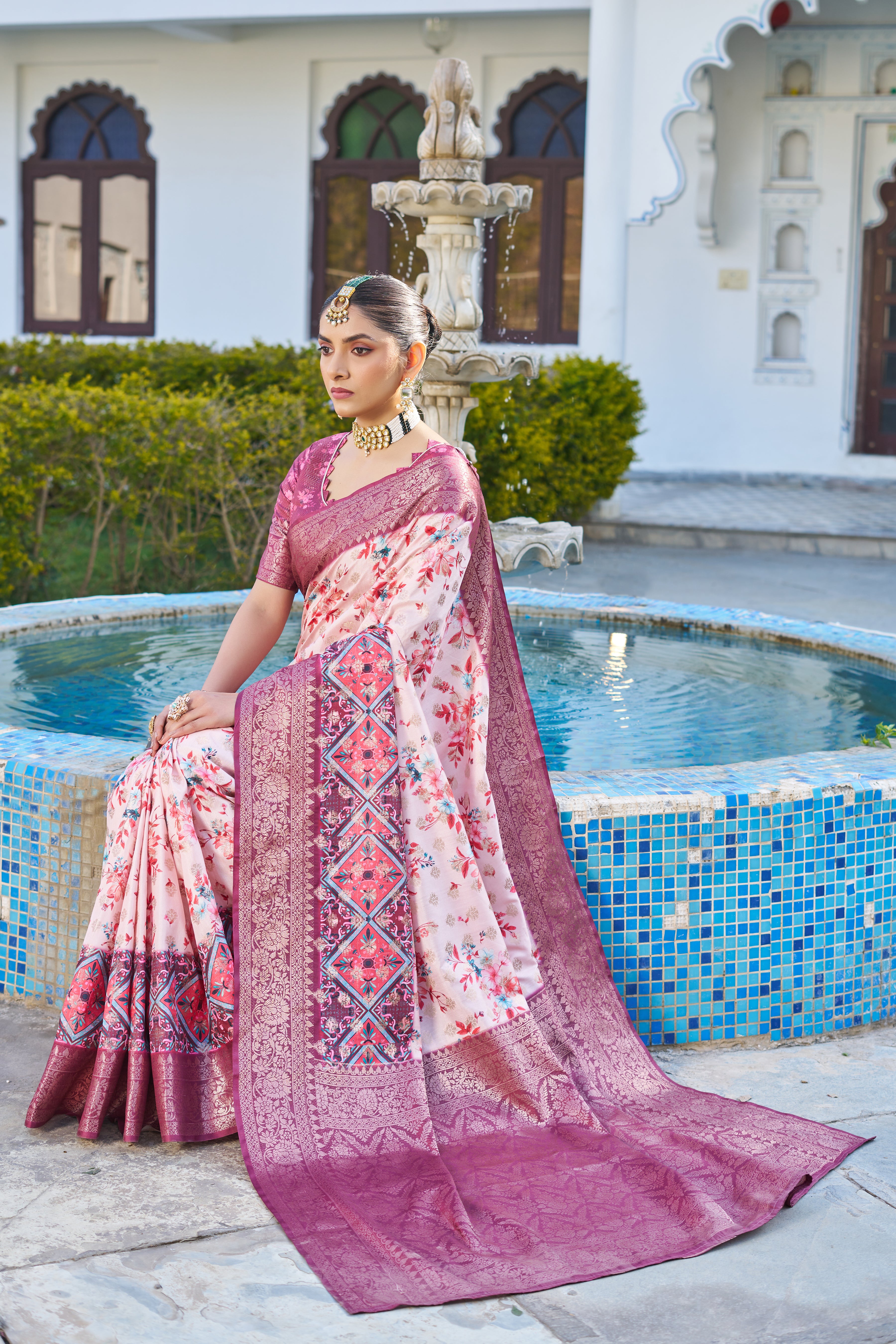 Pixel Perfection in Digital Prints on Flowing Muslin