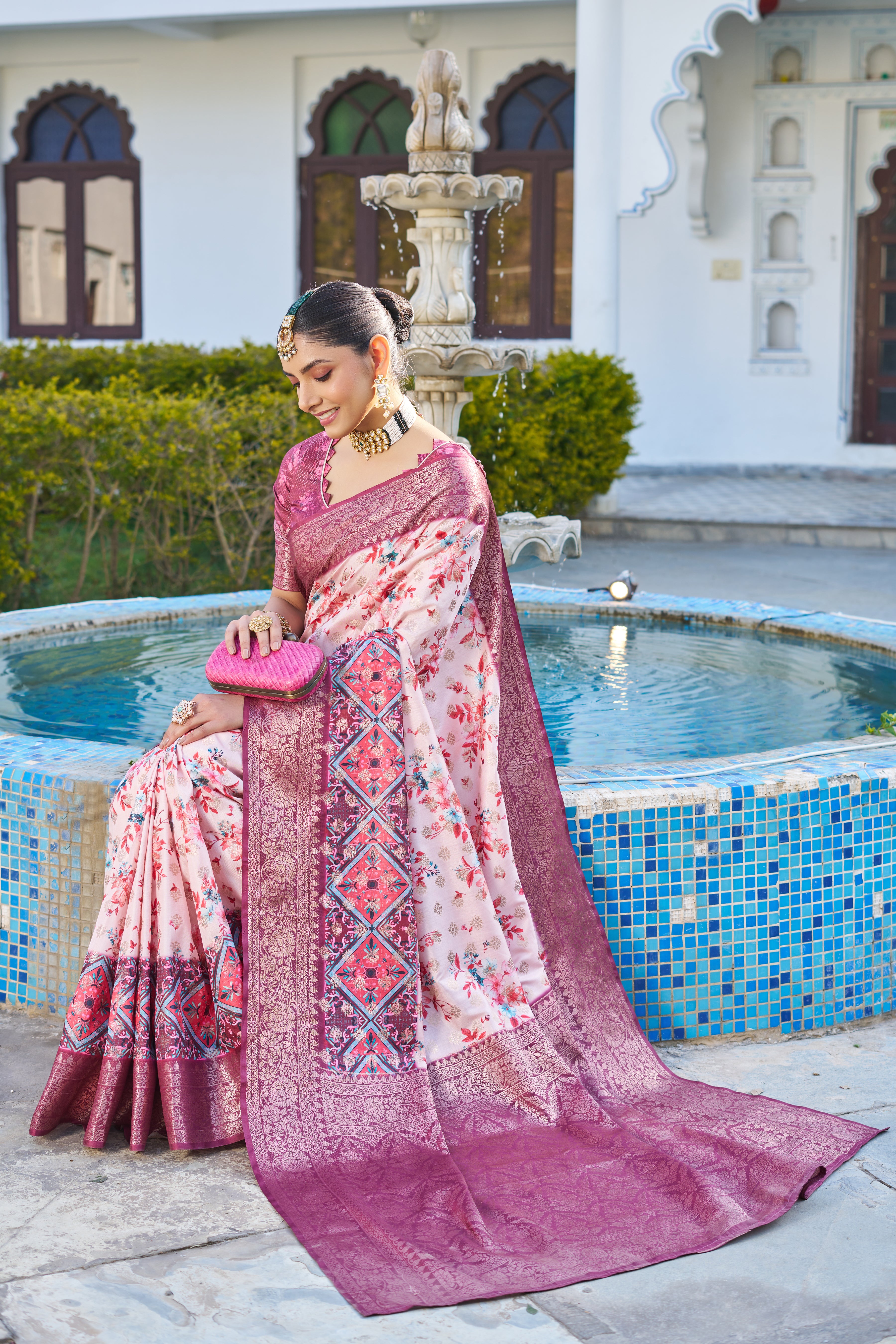 Pixel Perfection in Digital Prints on Flowing Muslin