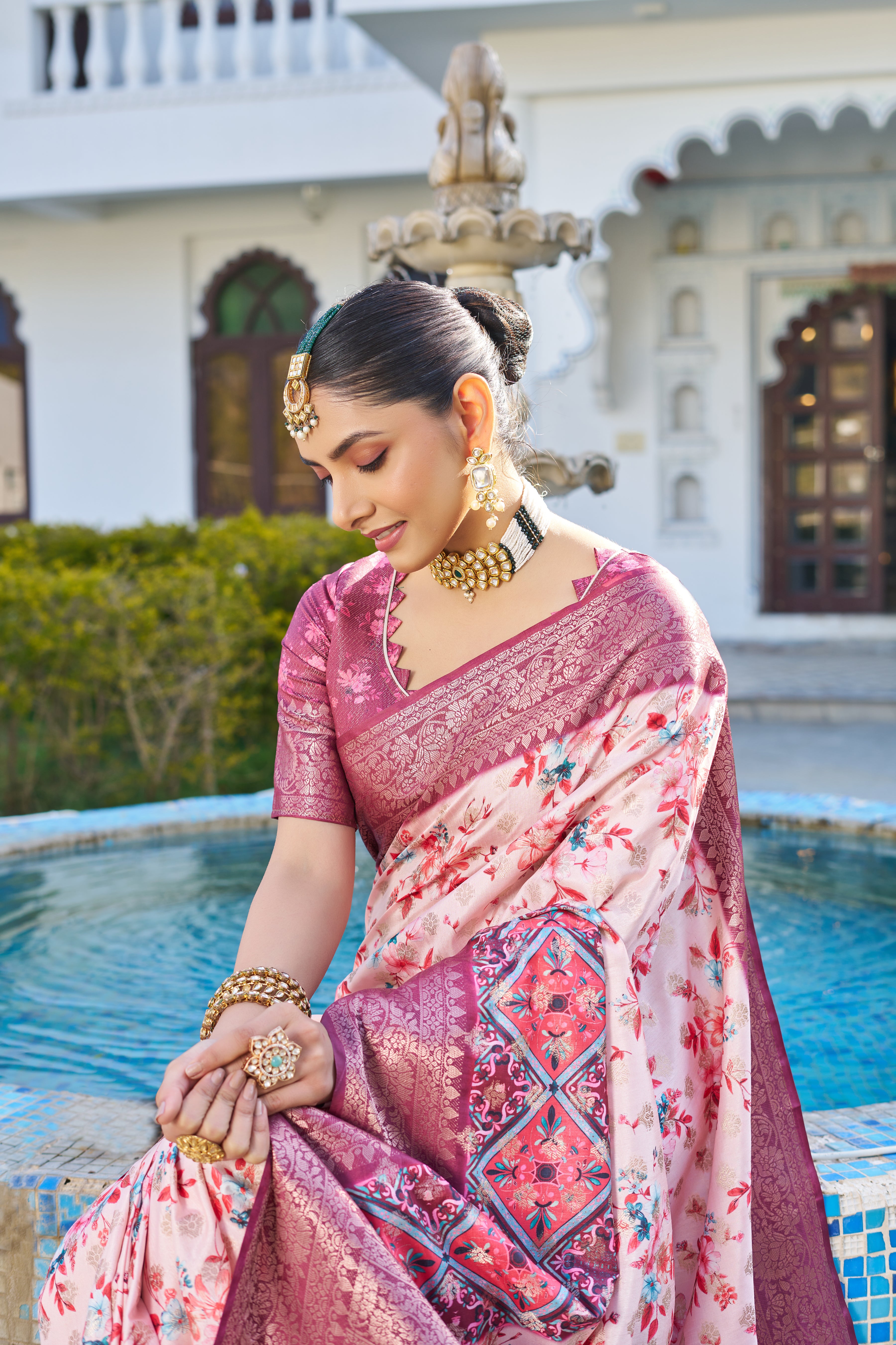 Pixel Perfection in Digital Prints on Flowing Muslin