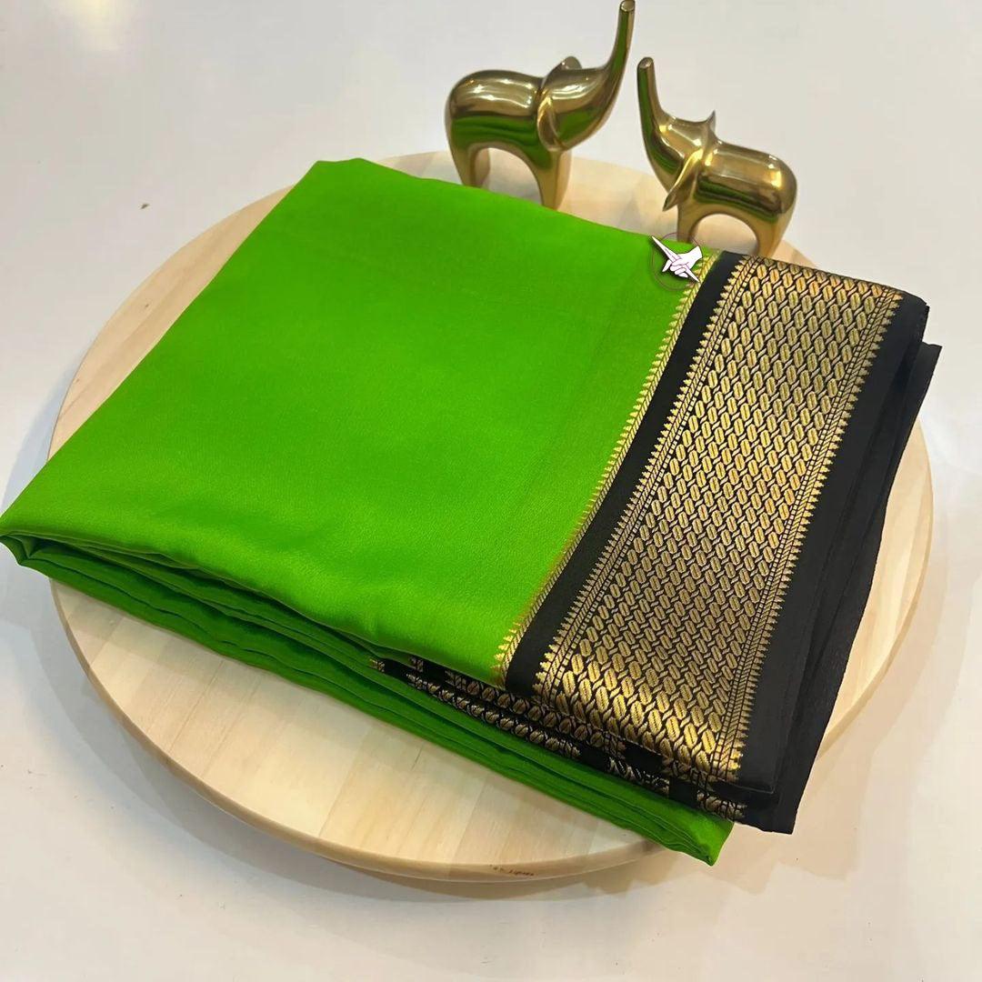 Royal Threads: Classic Mysore Silk Sarees in Vibrant Hues