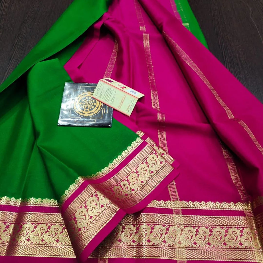 Exclusive Mysore Crepe Soft  Silk Sarees