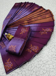 Kubera Fine quality Salem Elampilai soft silk Material