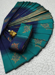 Kubera Fine quality Salem Elampilai soft silk Material
