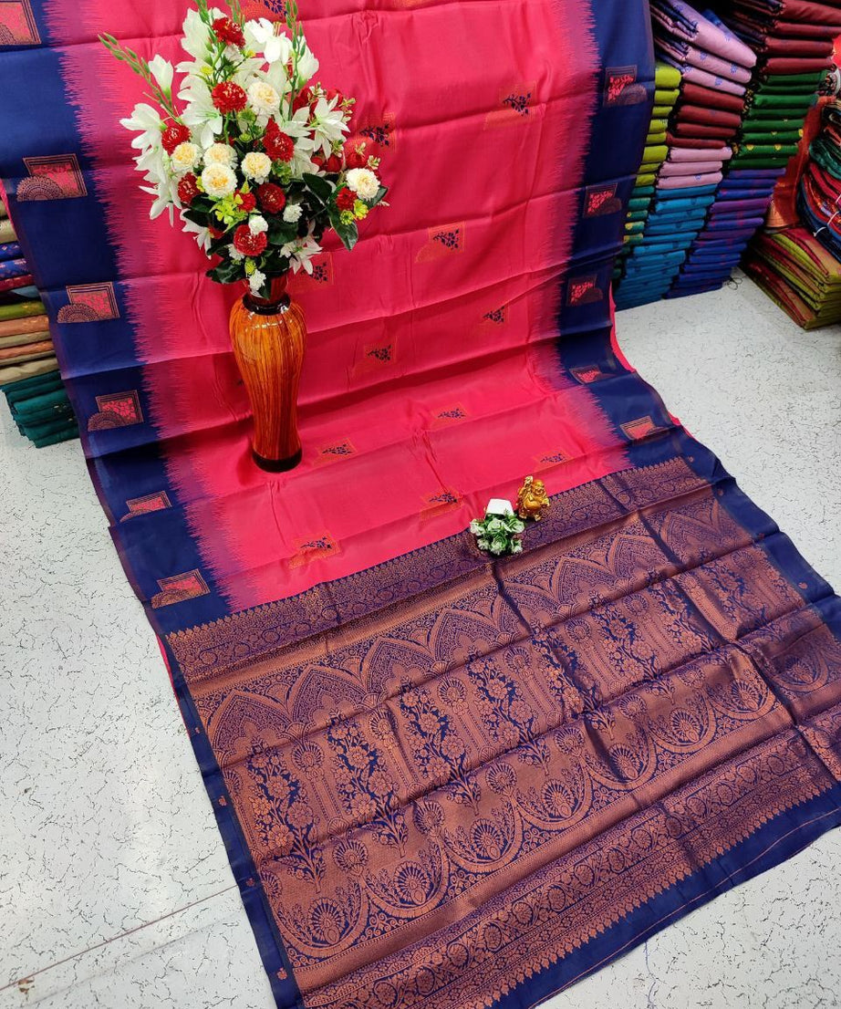 Kubera Fine quality  soft silk sarees