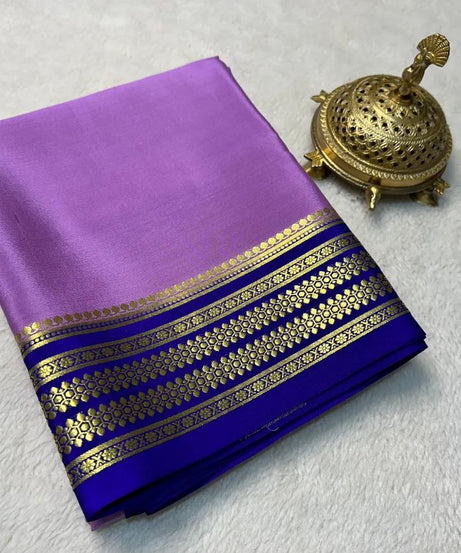 Exclusive Mysore Crepe Soft  Silk Sarees