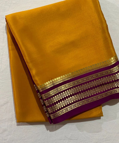 Exclusive Mysore Crepe Soft  Silk Sarees