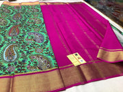 Enchanting Mysore Printed Floral Silk Sarees