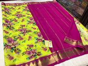 Mysore Printed Crepe Silk Sarees for Every Occasion