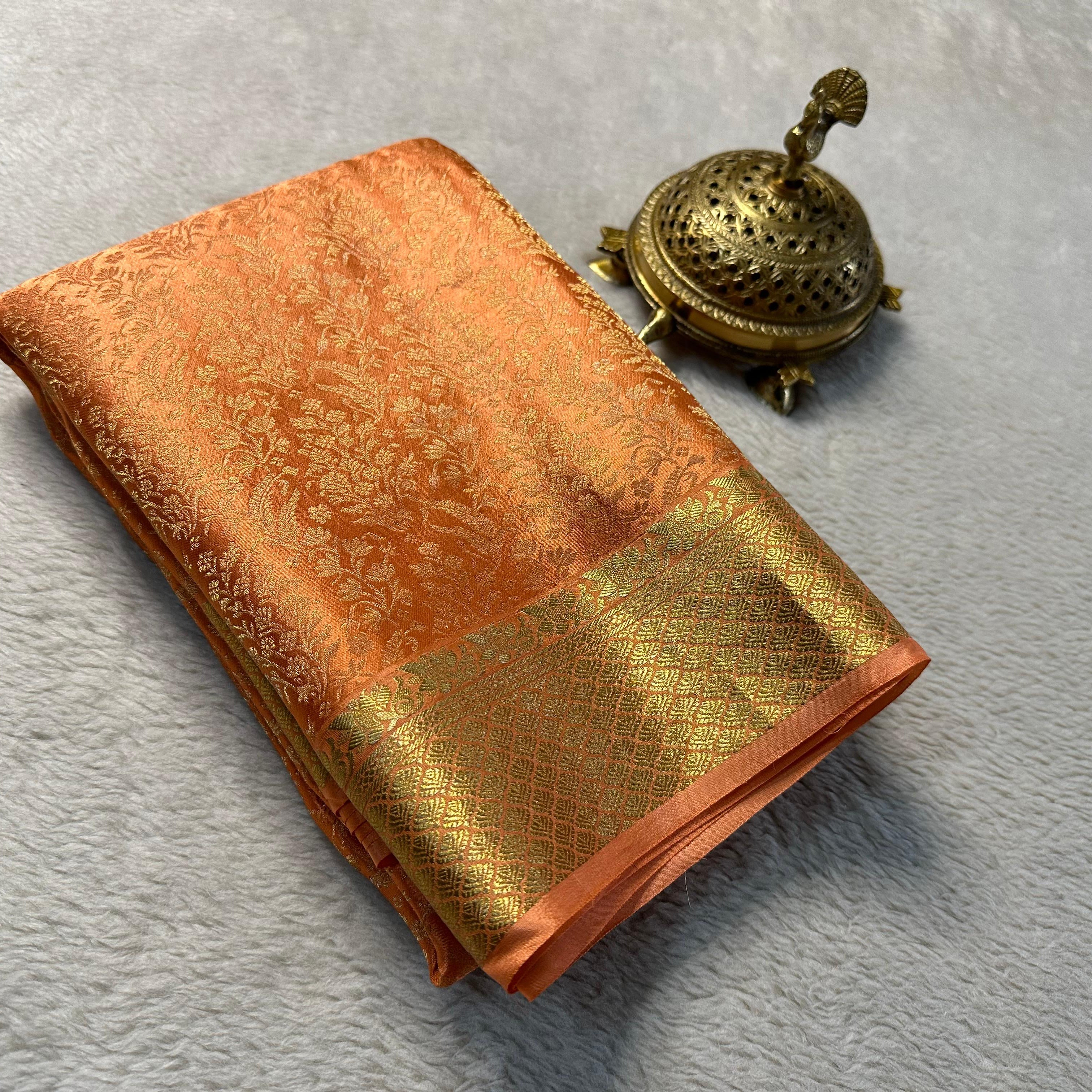 Pure brocade Mysore silk sarees