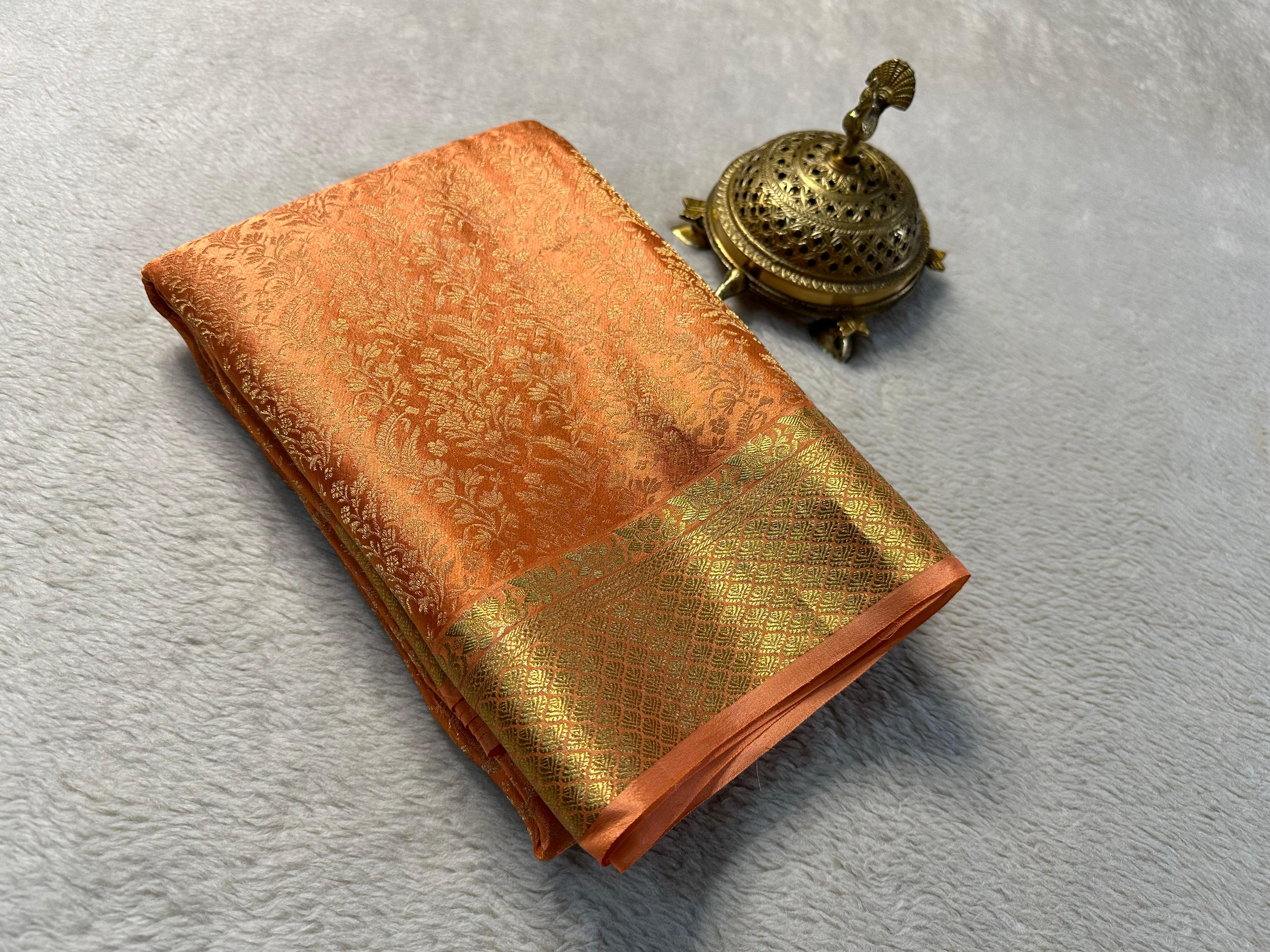 Pure brocade Mysore silk sarees