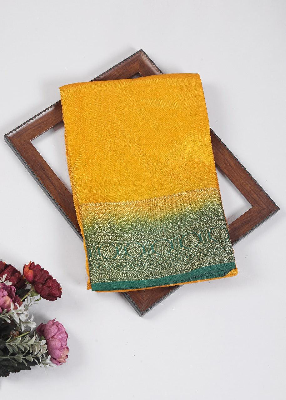 Pure Mysore Silk Sarees: Where Tradition Meets Luxury in Yellow