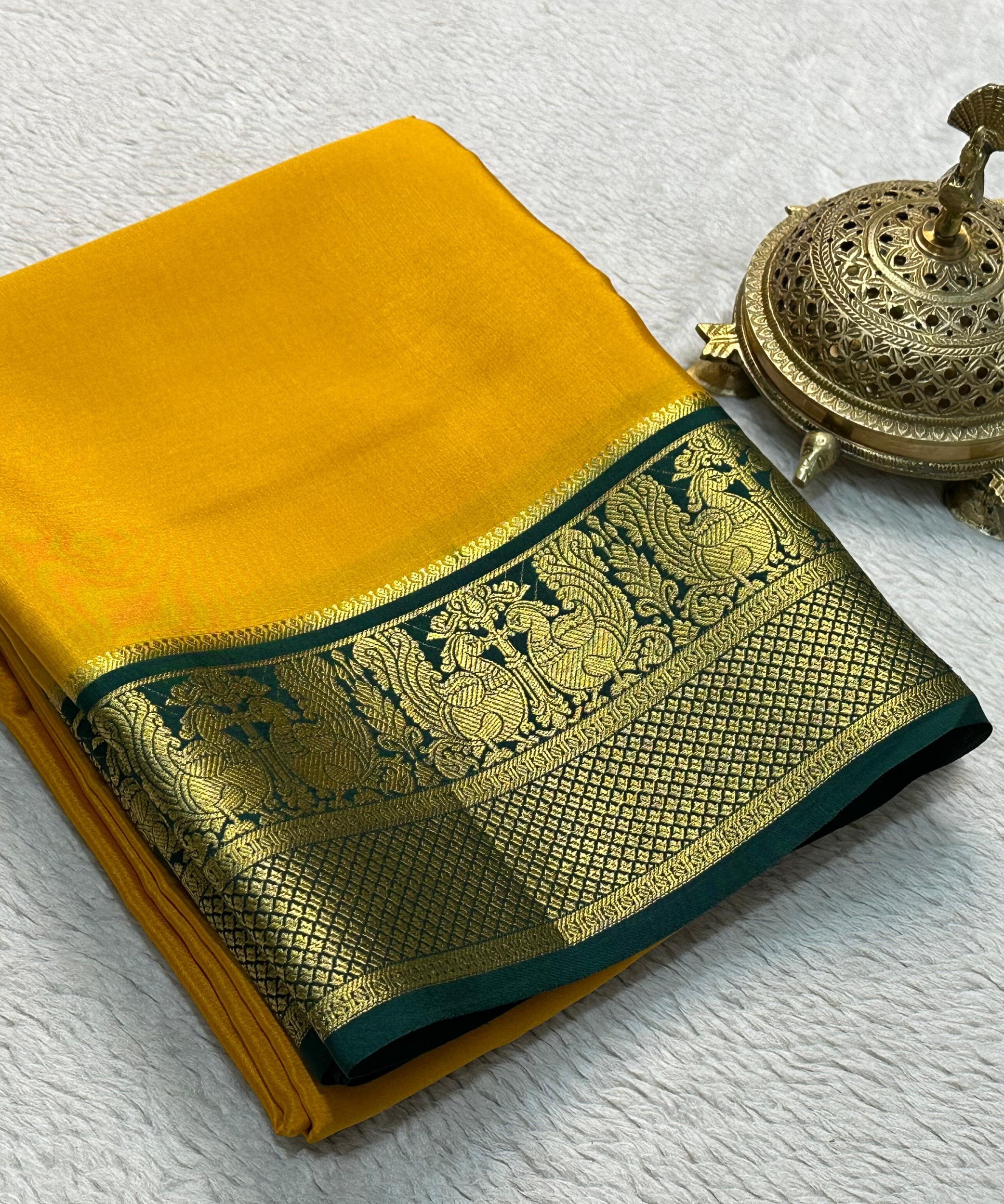 Grace the Occasion with Our Enchanting Rich Peacock Border Sarees