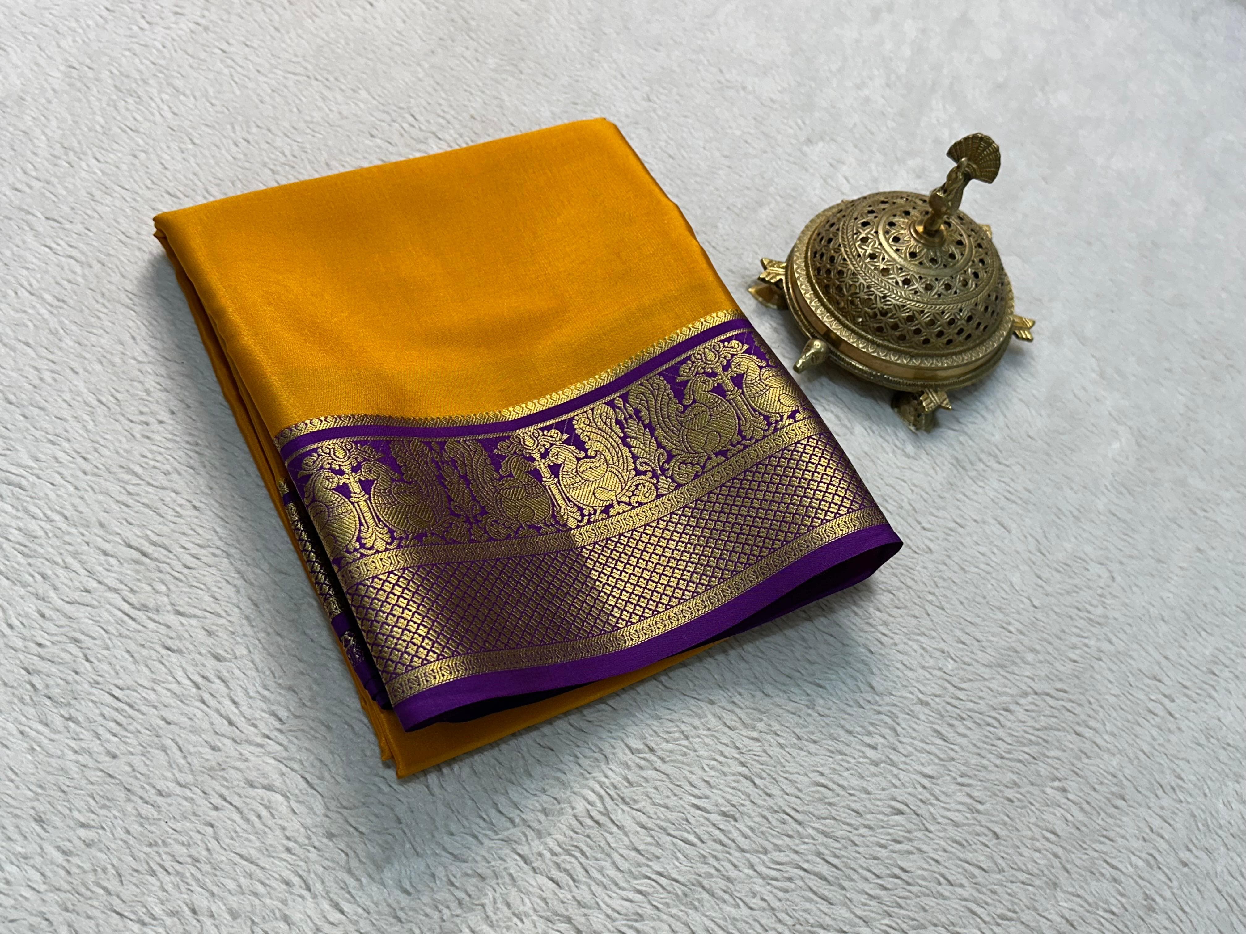 The Timeless Beauty of Mysore Silk Sarees
