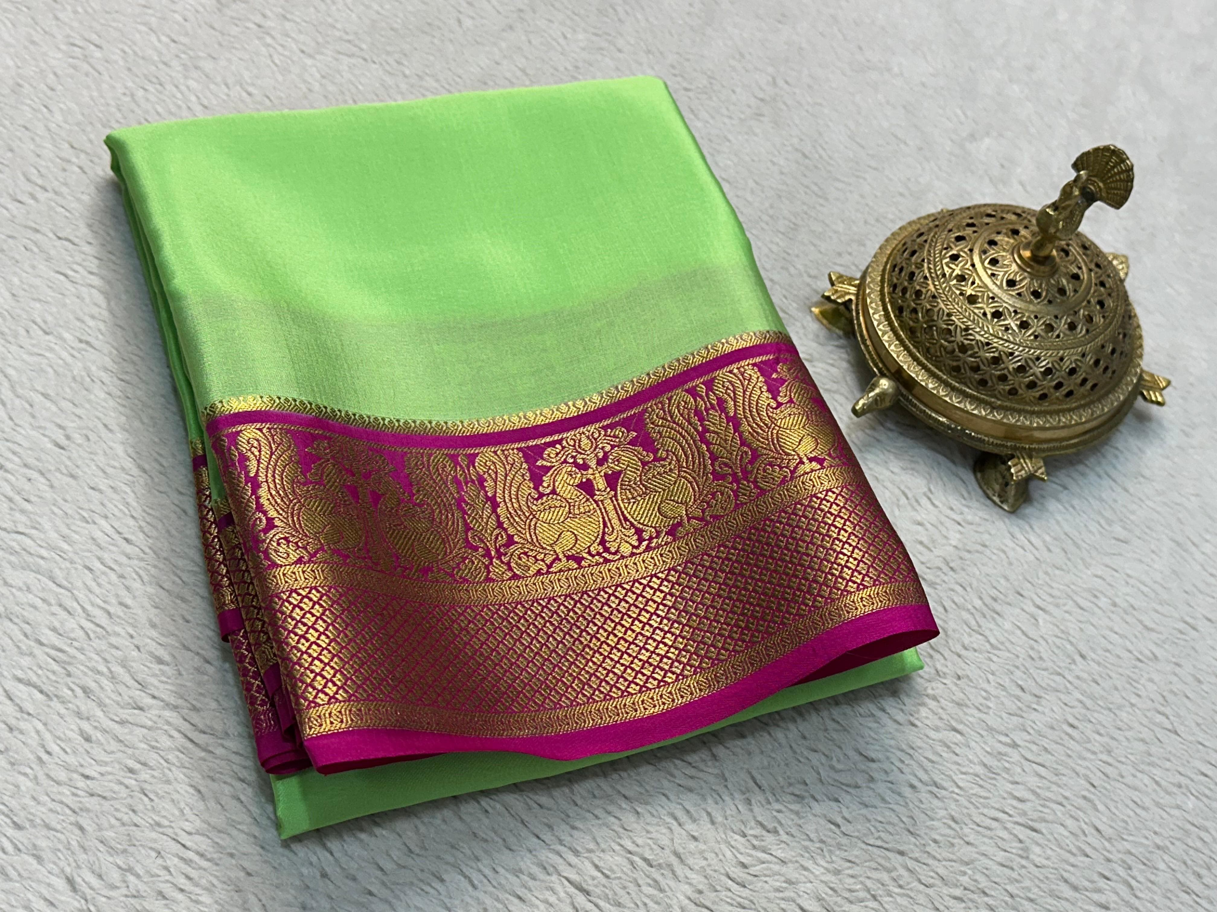 The Timeless Beauty of Mysore Silk Sarees