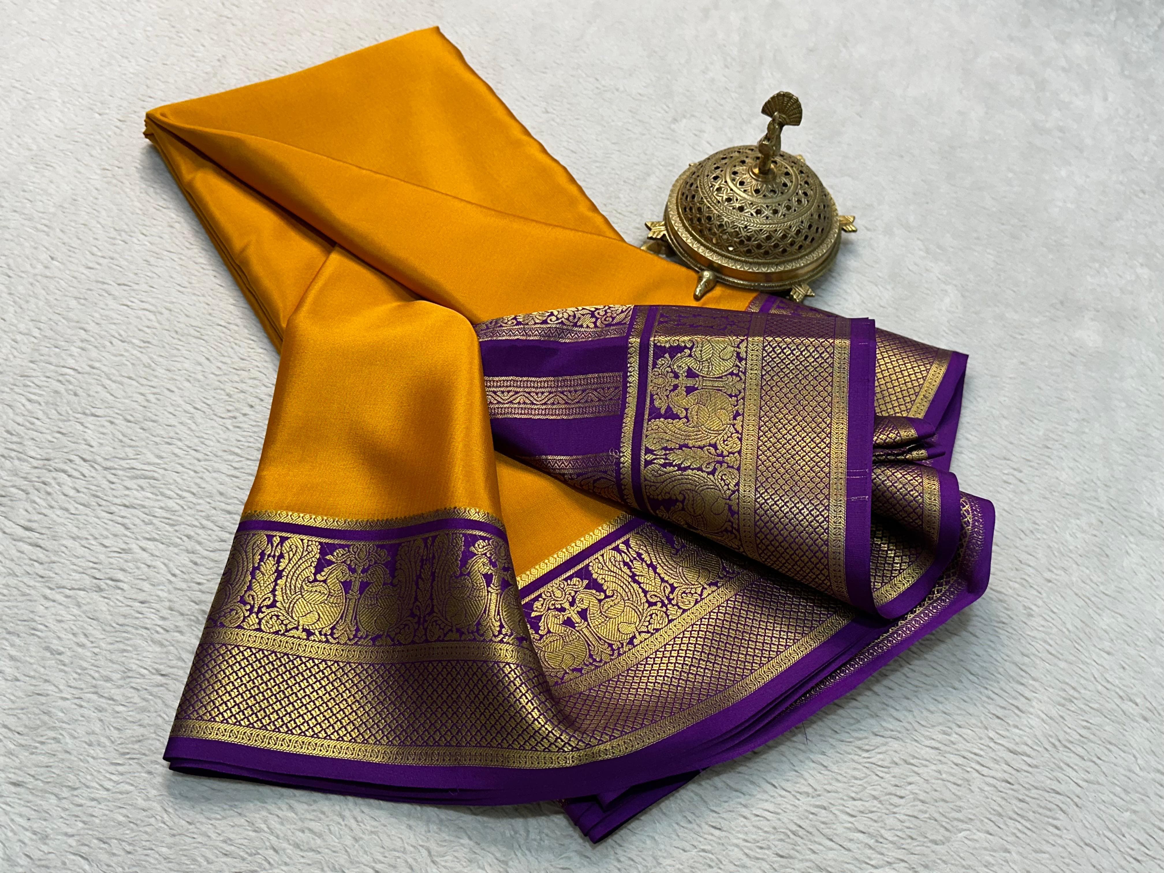 The Timeless Beauty of Mysore Silk Sarees