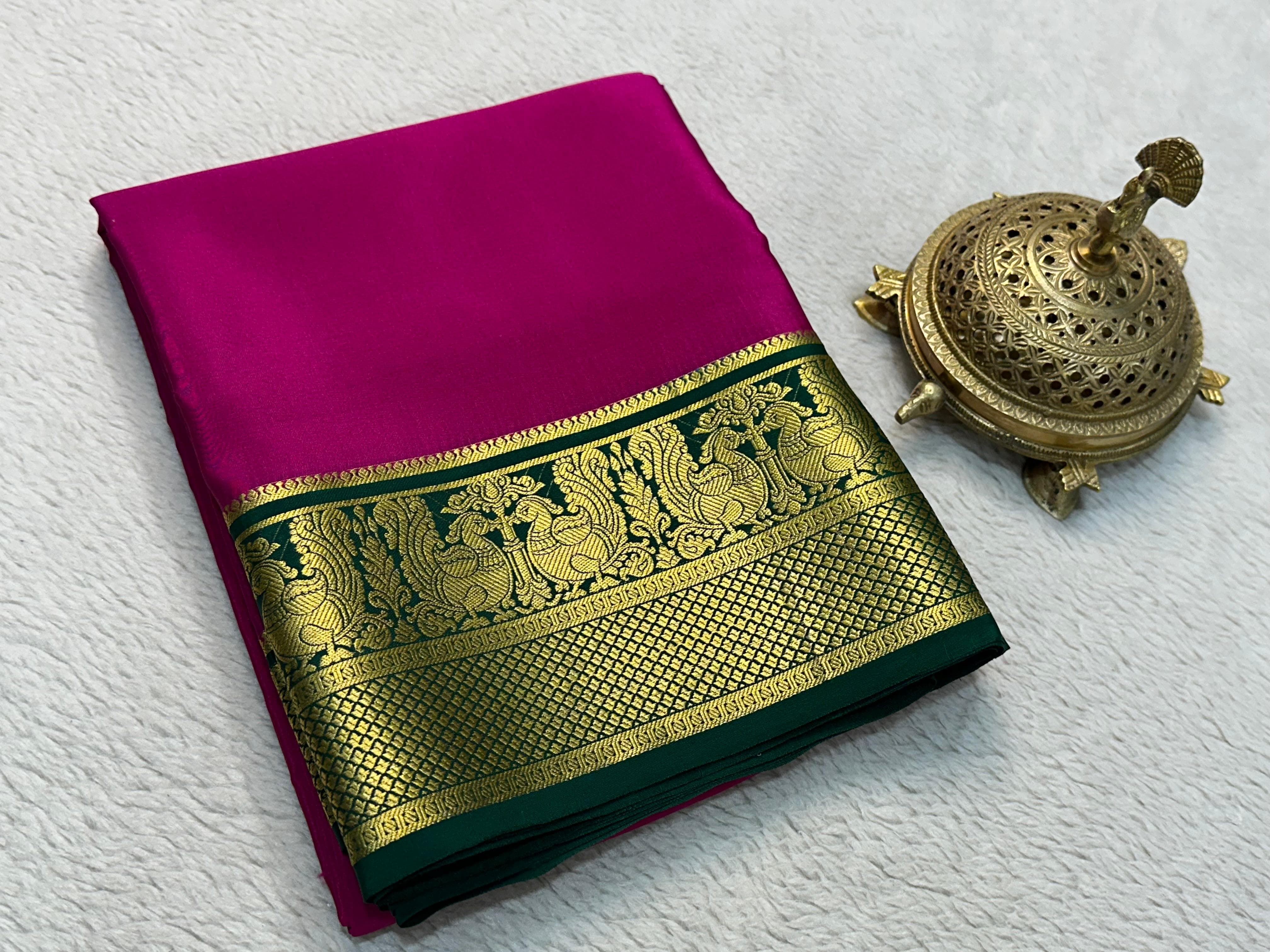 The Timeless Beauty of Mysore Silk Sarees