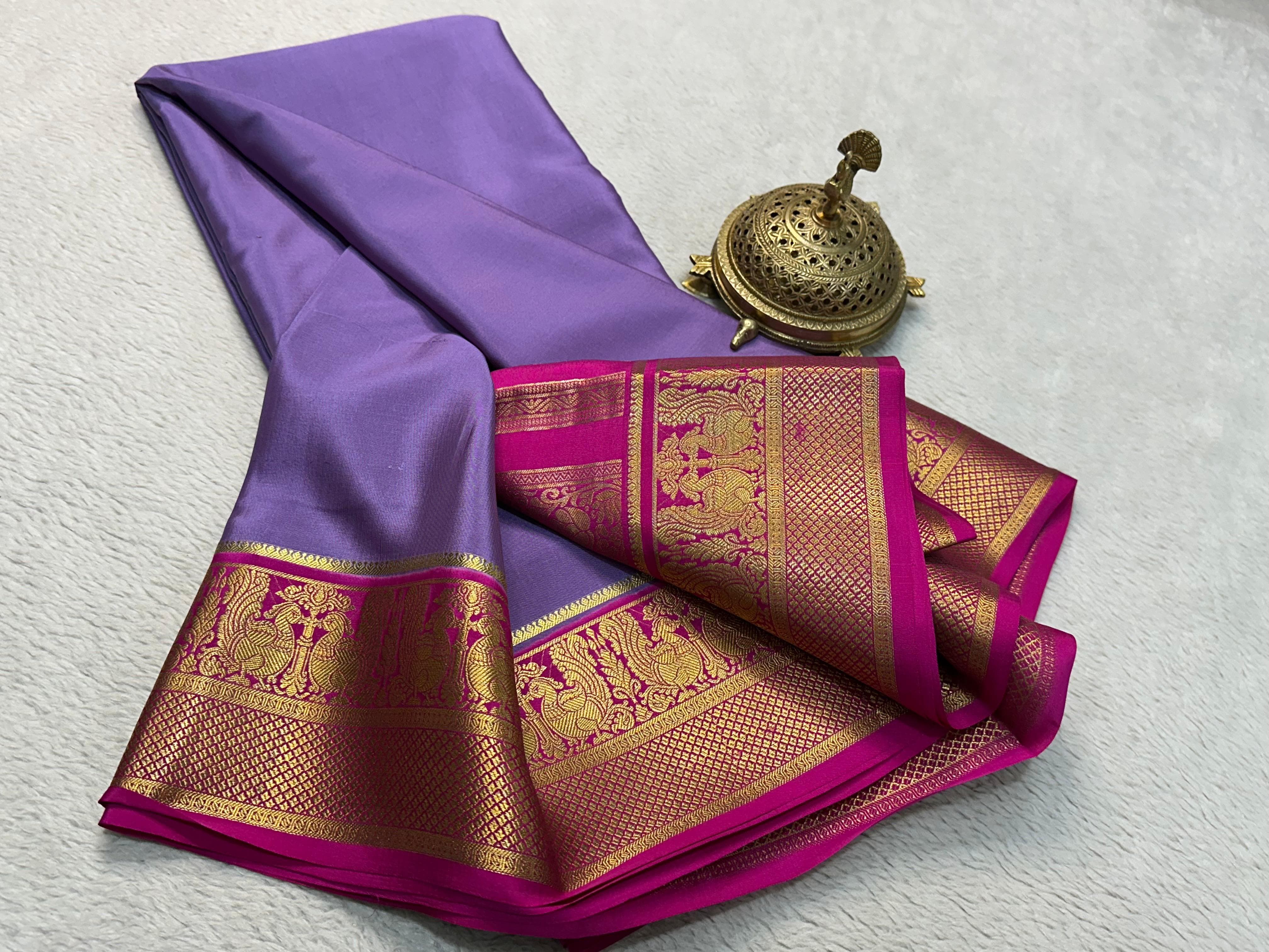 The Timeless Beauty of Mysore Silk Sarees