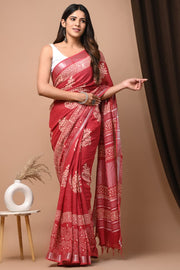 Graceful Drapes: Pure Linen Sarees for Special Moments
