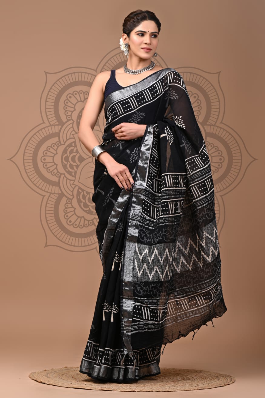 Linen Luxe: Sarees to Match Every Occasion