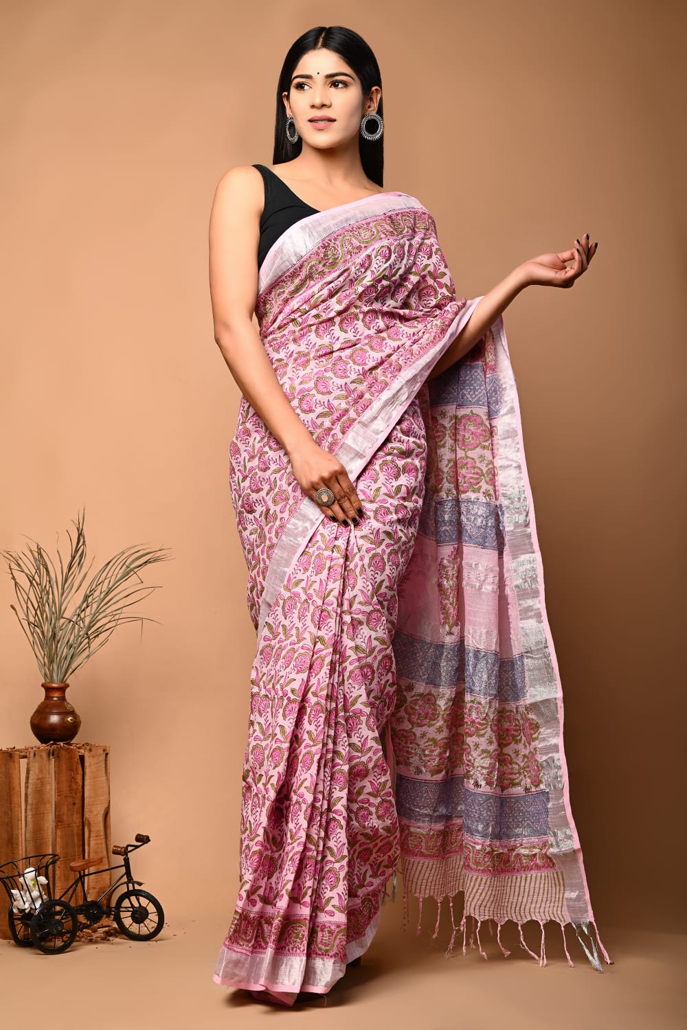 Linen Dreams: Sarees Perfect for Every Day and Night