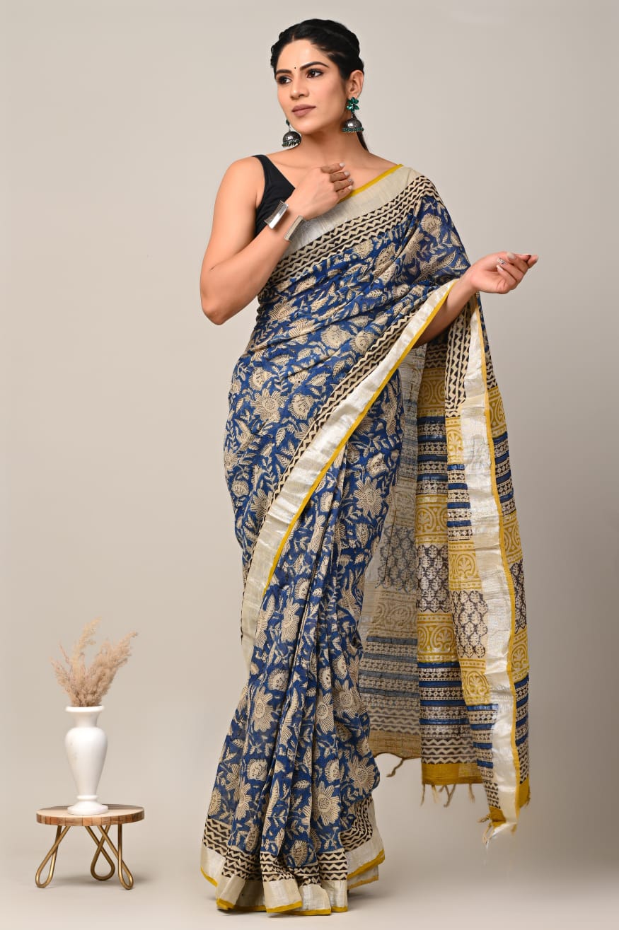 Linen Sarees for Every Special Day: Perfectly Crafted Elegance