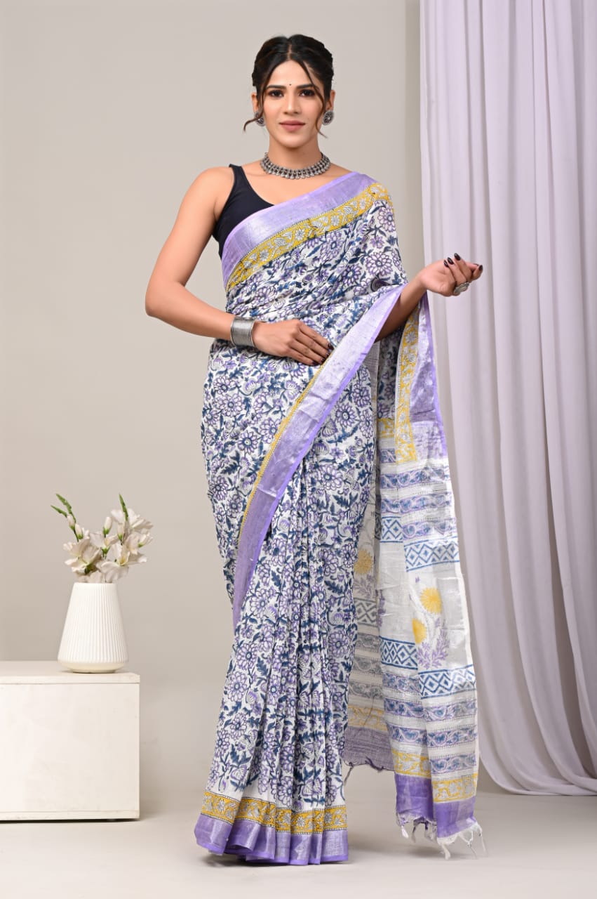 Linen Elegance: The Saree for Every Special Moment