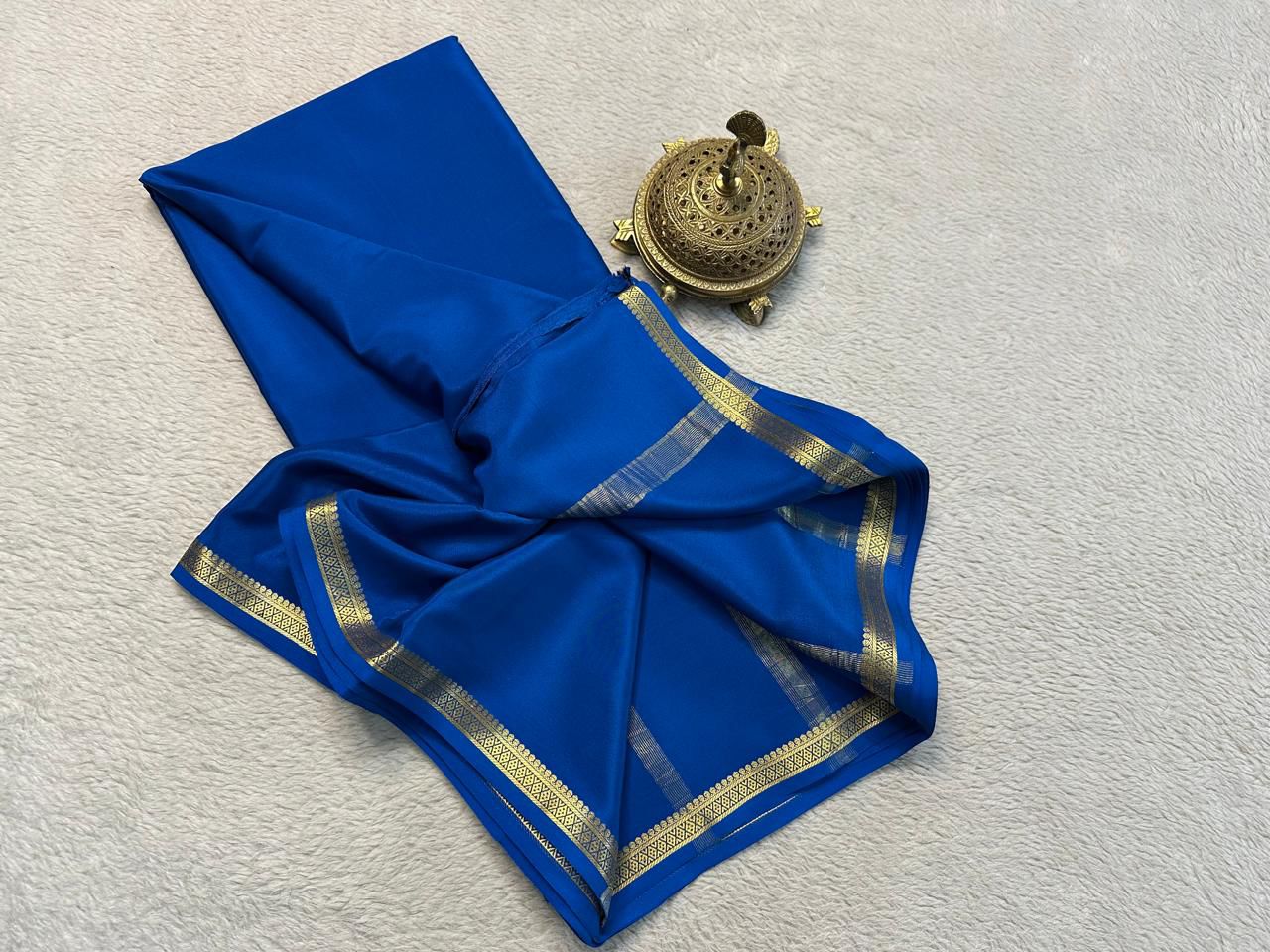 Flaunt Your Style with Mysore Silk Crepe Sarees