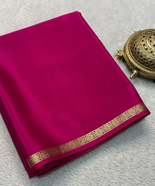 Unveil the Charm of Mysore Silk Crepe Sarees