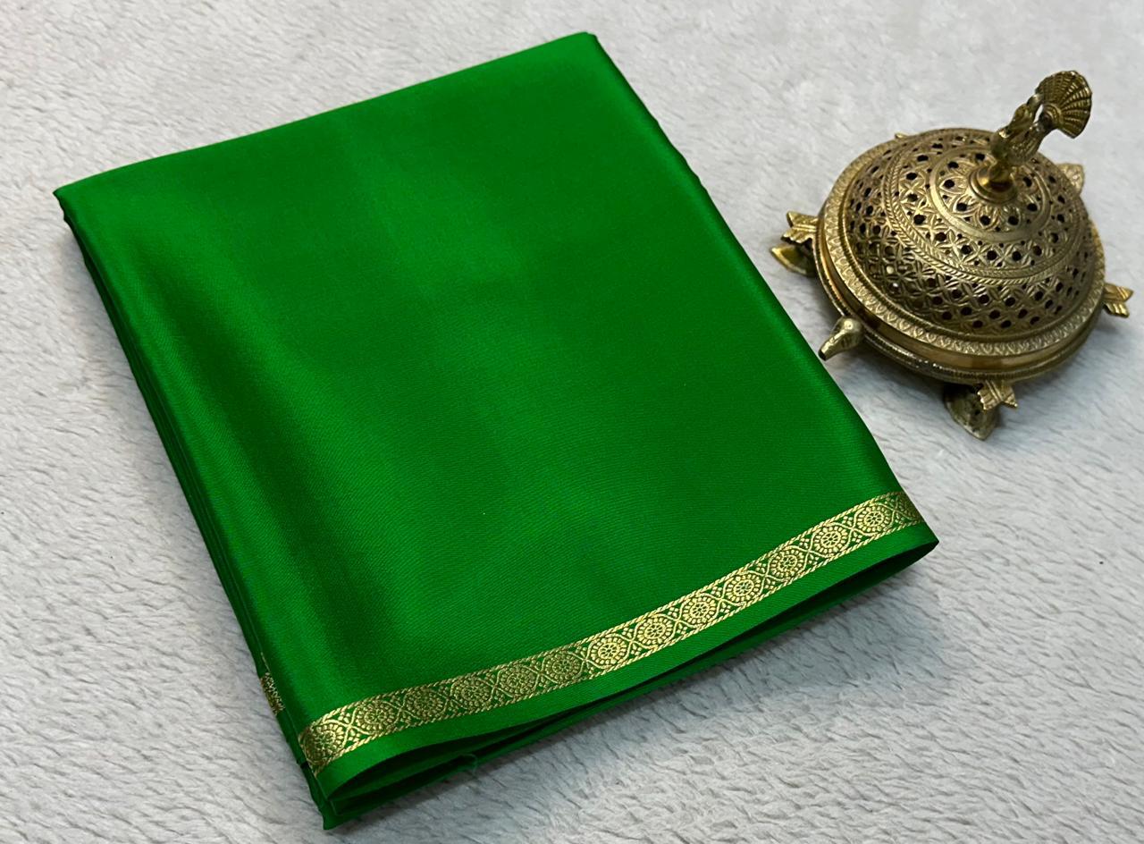 Step into Elegance with Mysore Silk Crepe Sarees