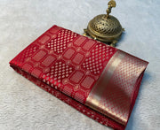 Exclusive Bridal Brocade Silk Saree with Opulent Rich Pallu – Timeless Elegance