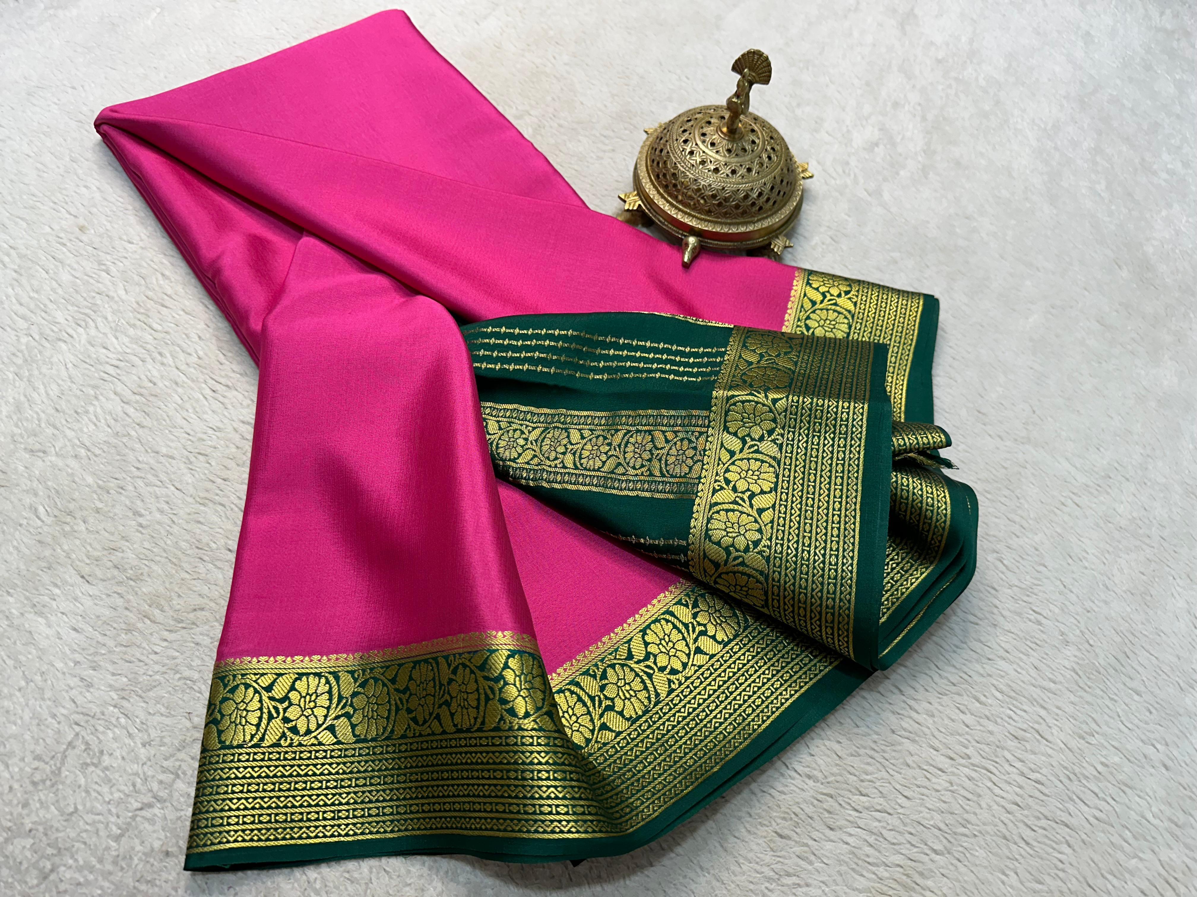 Shop Handwoven Silk Sarees – Royal & Timeless