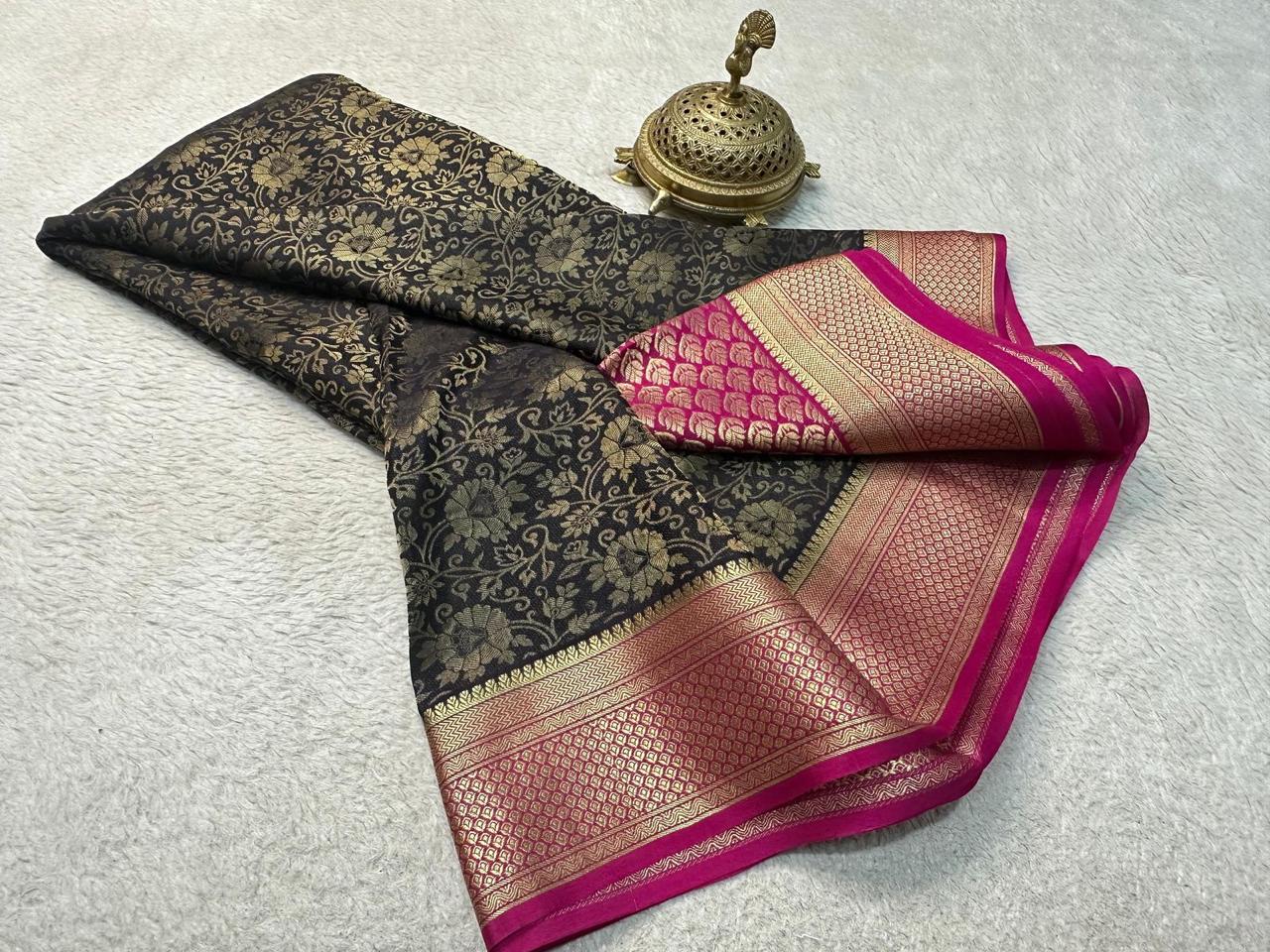Elevate Your Ethnic Look with Designer Silk Sarees
