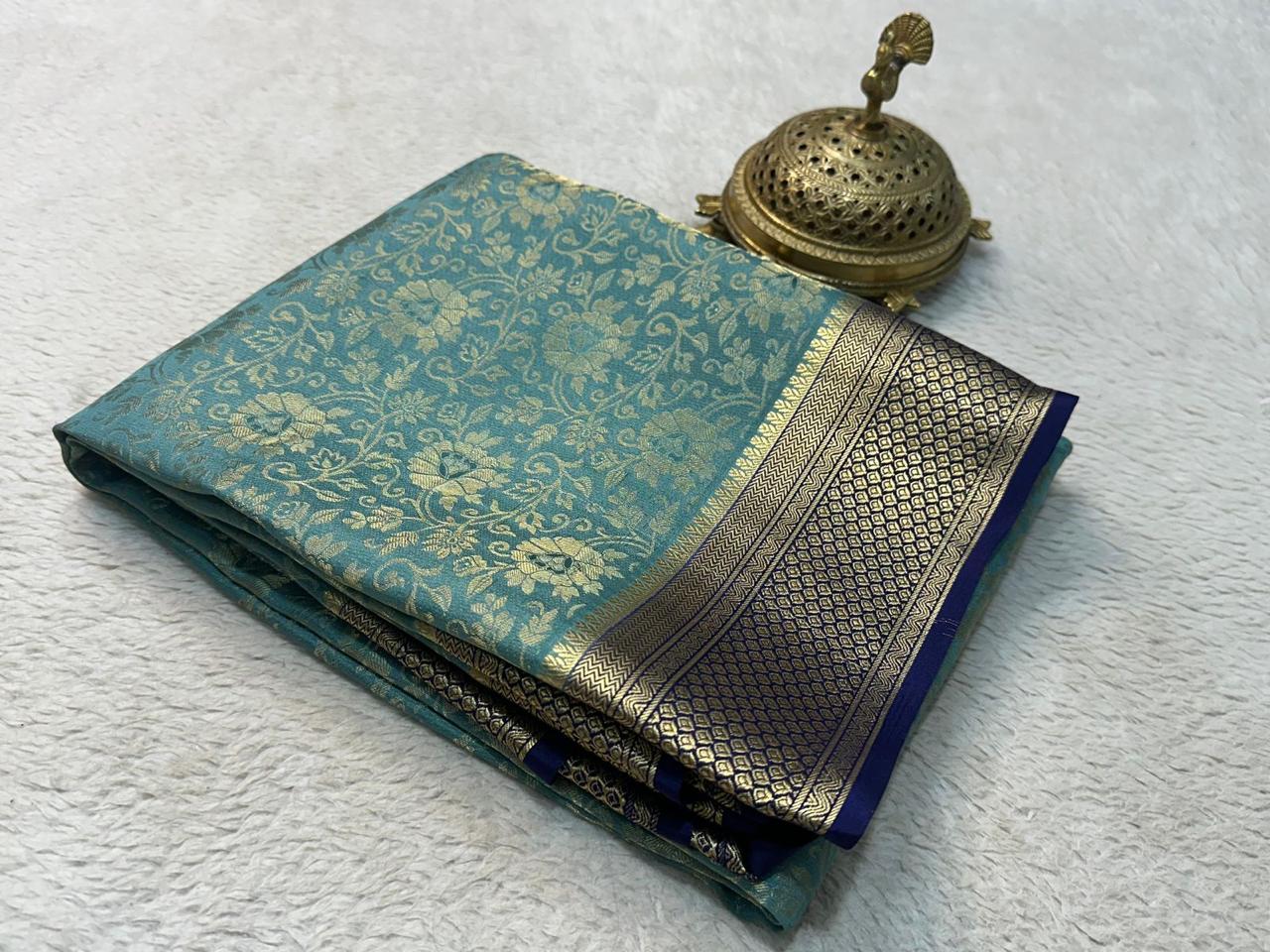 Elevate Your Ethnic Look with Designer Silk Sarees