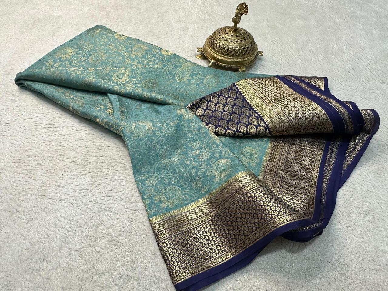 Elevate Your Ethnic Look with Designer Silk Sarees