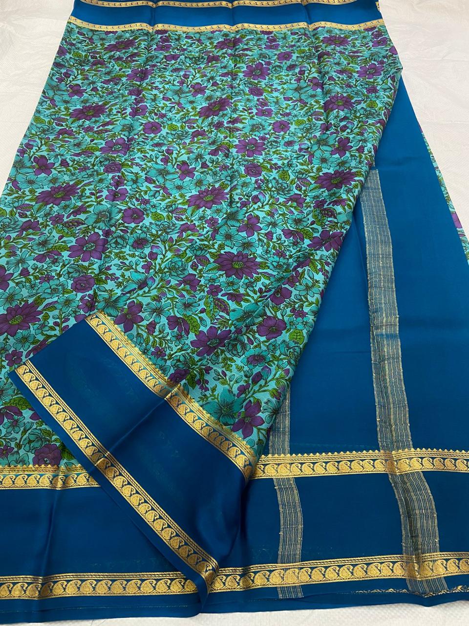 Elegant  Crepe Silk Sarees – Festive Special