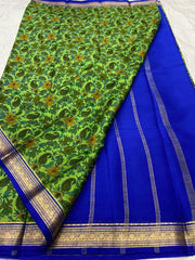 Kalamkari Crepe Silk Sarees – Lightweight & Elegant