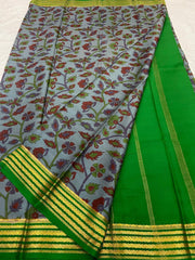 Online Crepe Silk Sarees Printed Collection